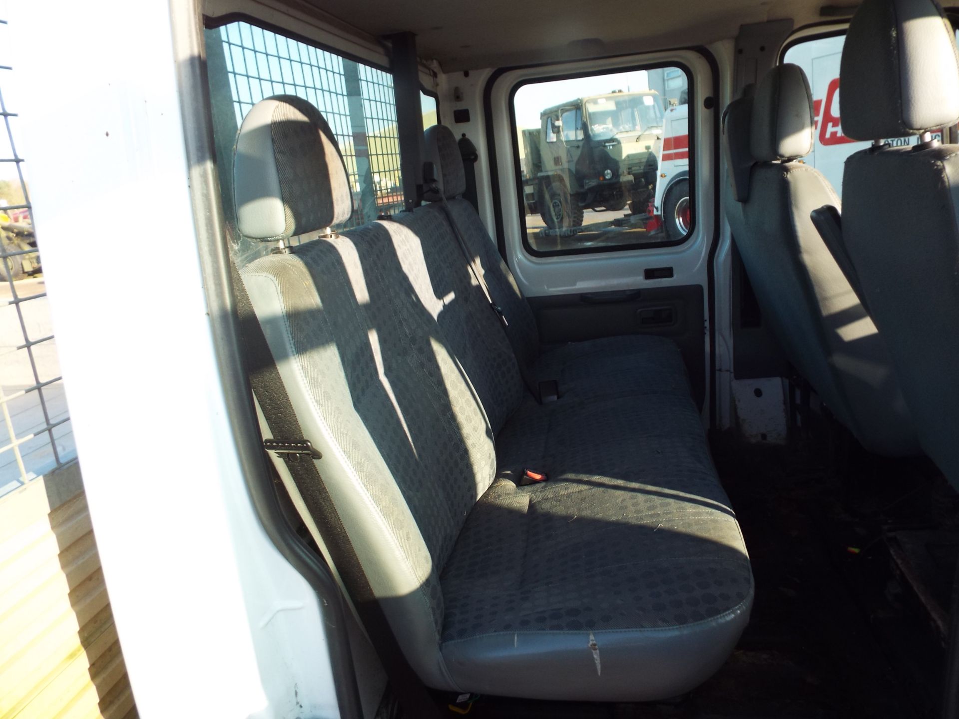 Ford Transit 115 T350L Double Cab Flat Bed Tipper - Image 12 of 19