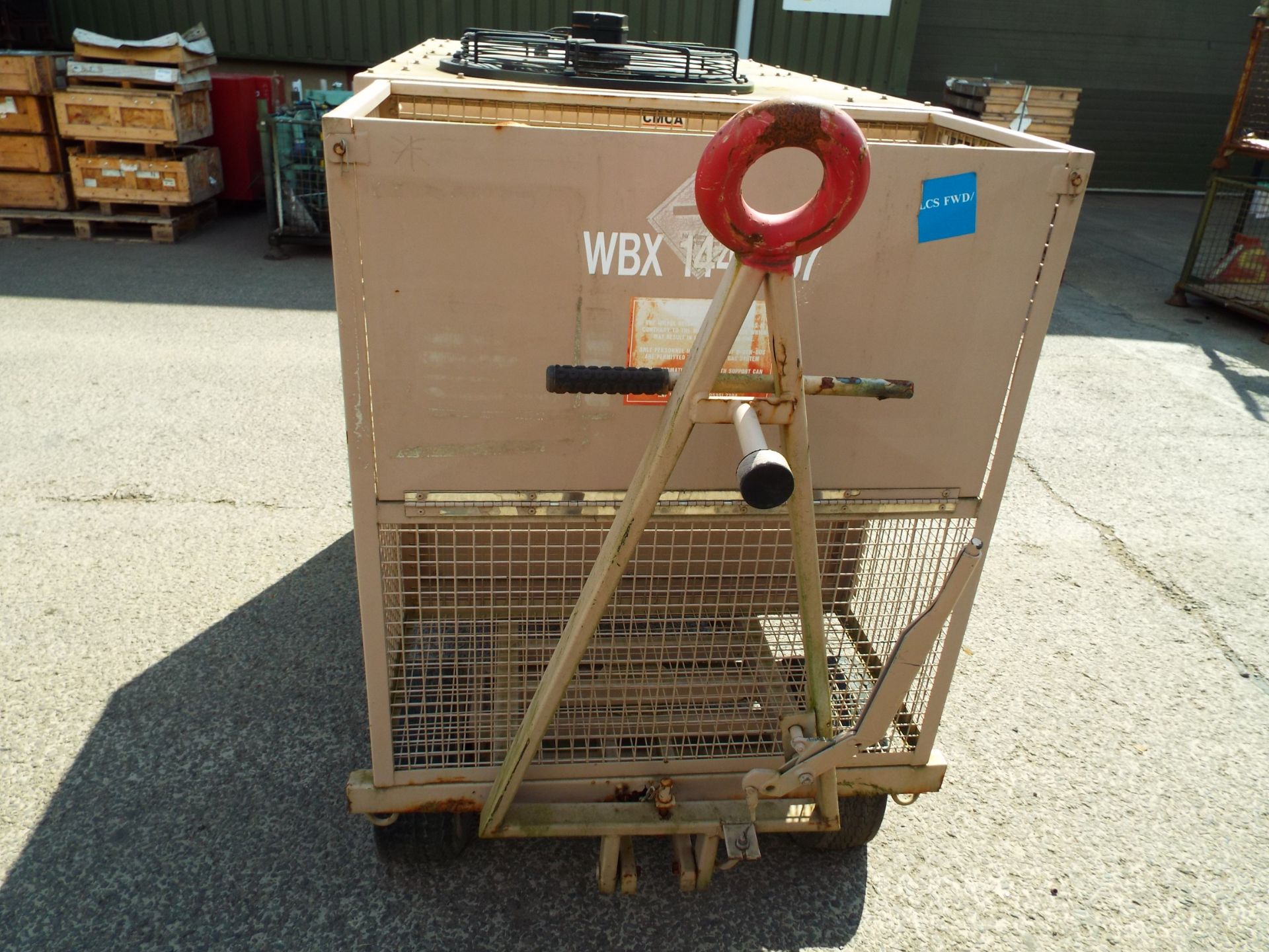 Trailer Mounted CMCA C120-S Ruggedised Air Conditioning Unit - Image 11 of 13