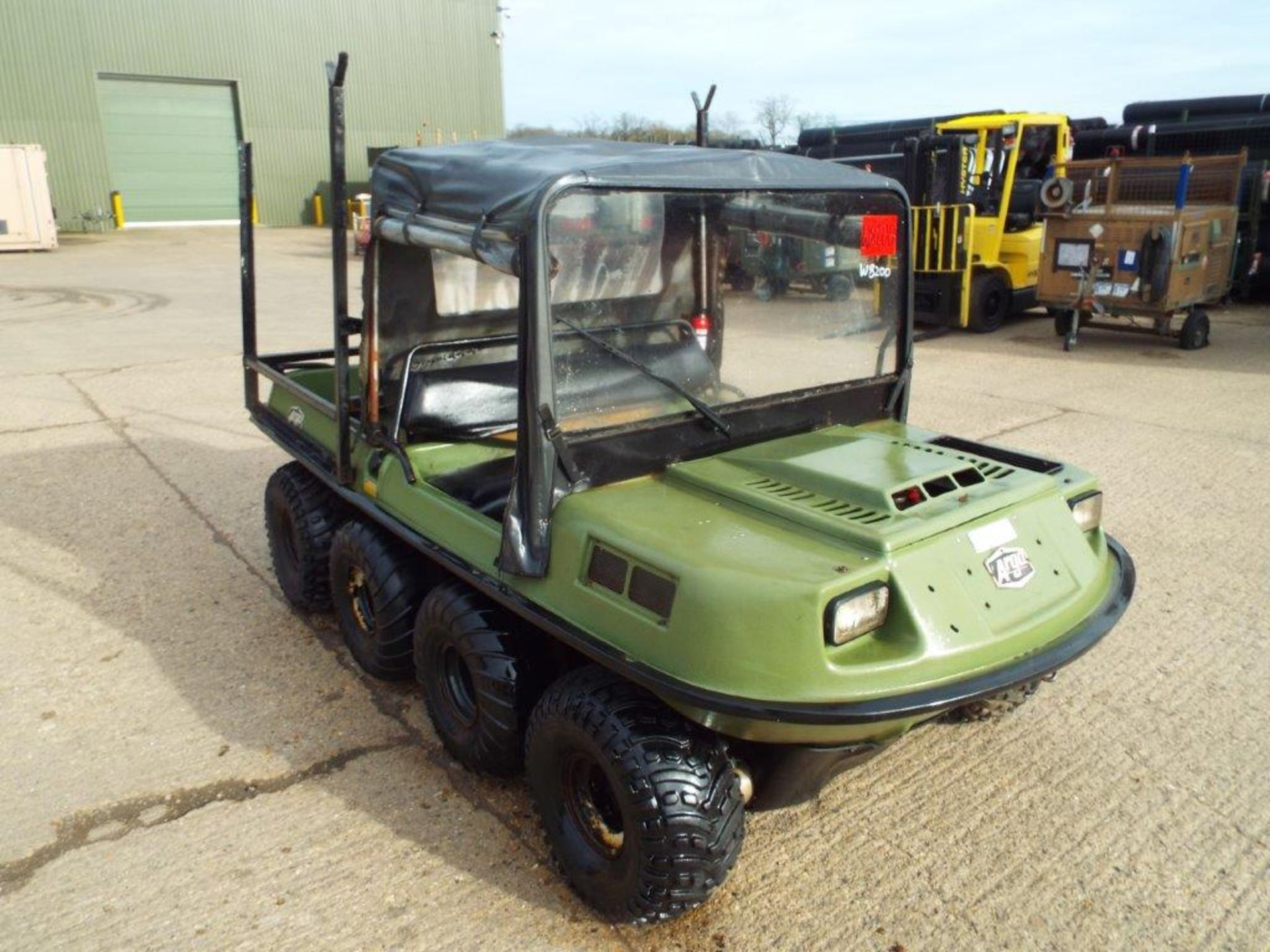 Argocat 8x8 Magnum Amphibious ATV with Canopy