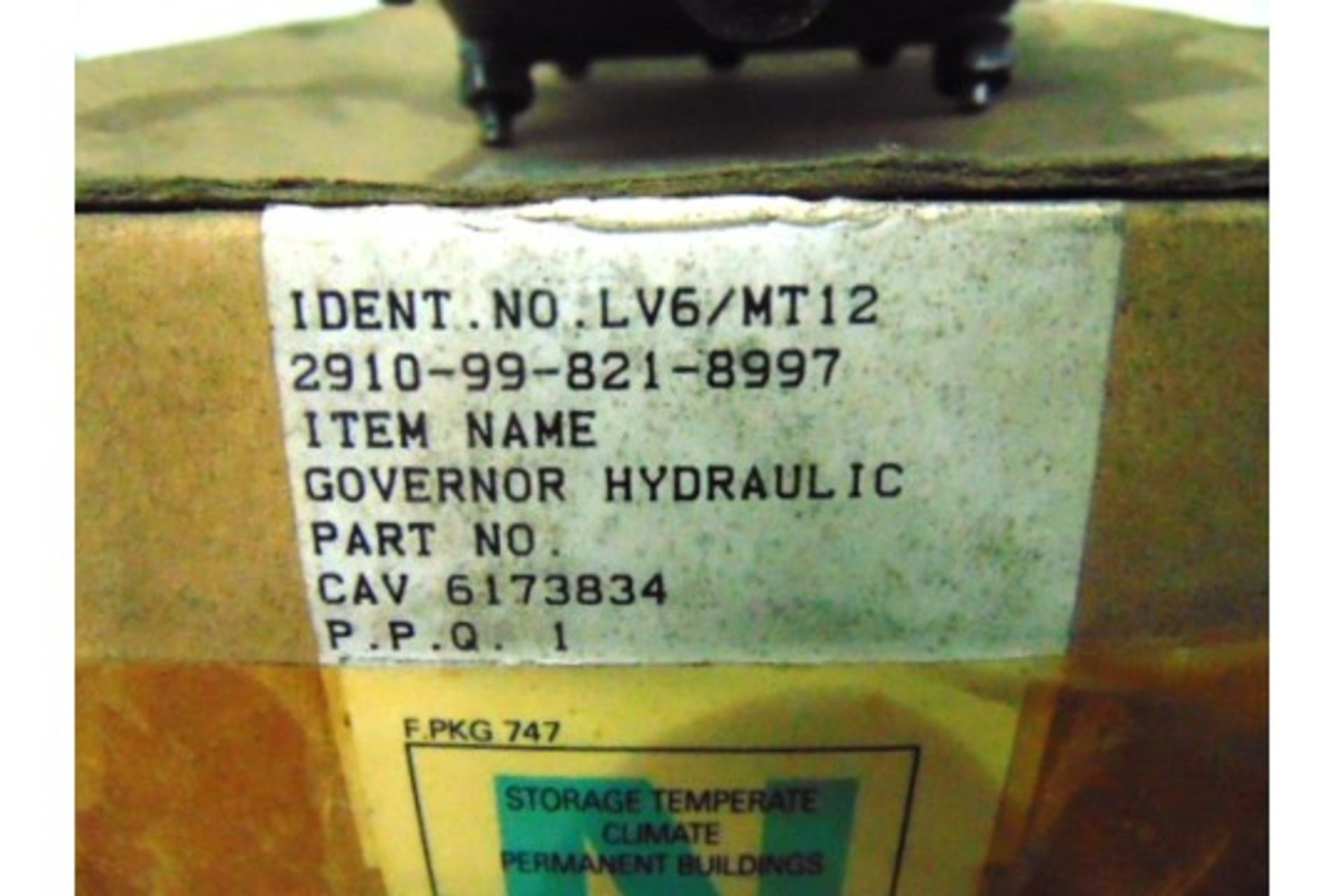 4 x Lucas CAV Diesel Fuel Injection Pump Hydraulic Governor P/No 6173834 - Image 8 of 9