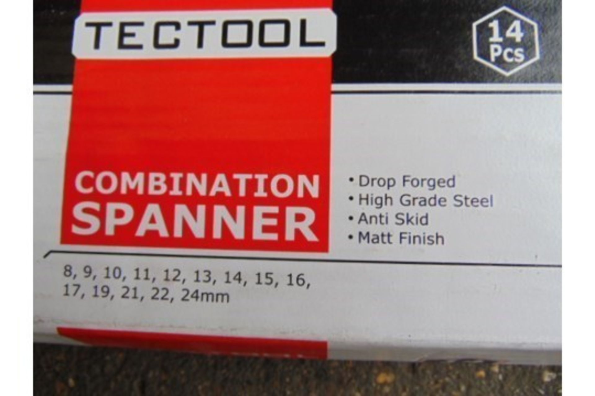 Unissued Tectool 14 pcs Combination Spanner Set - Image 4 of 4