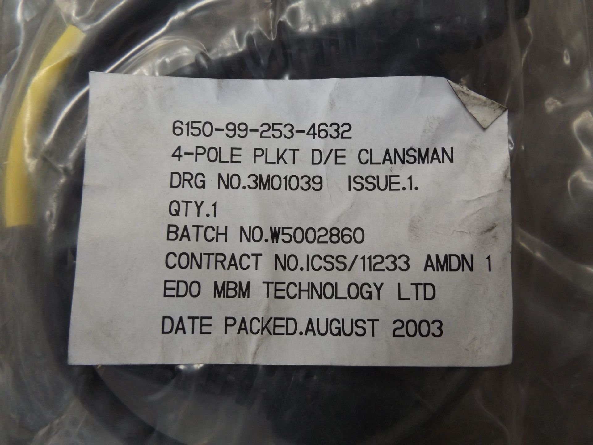 40 x Clansman Power Cable Assys - Image 6 of 6