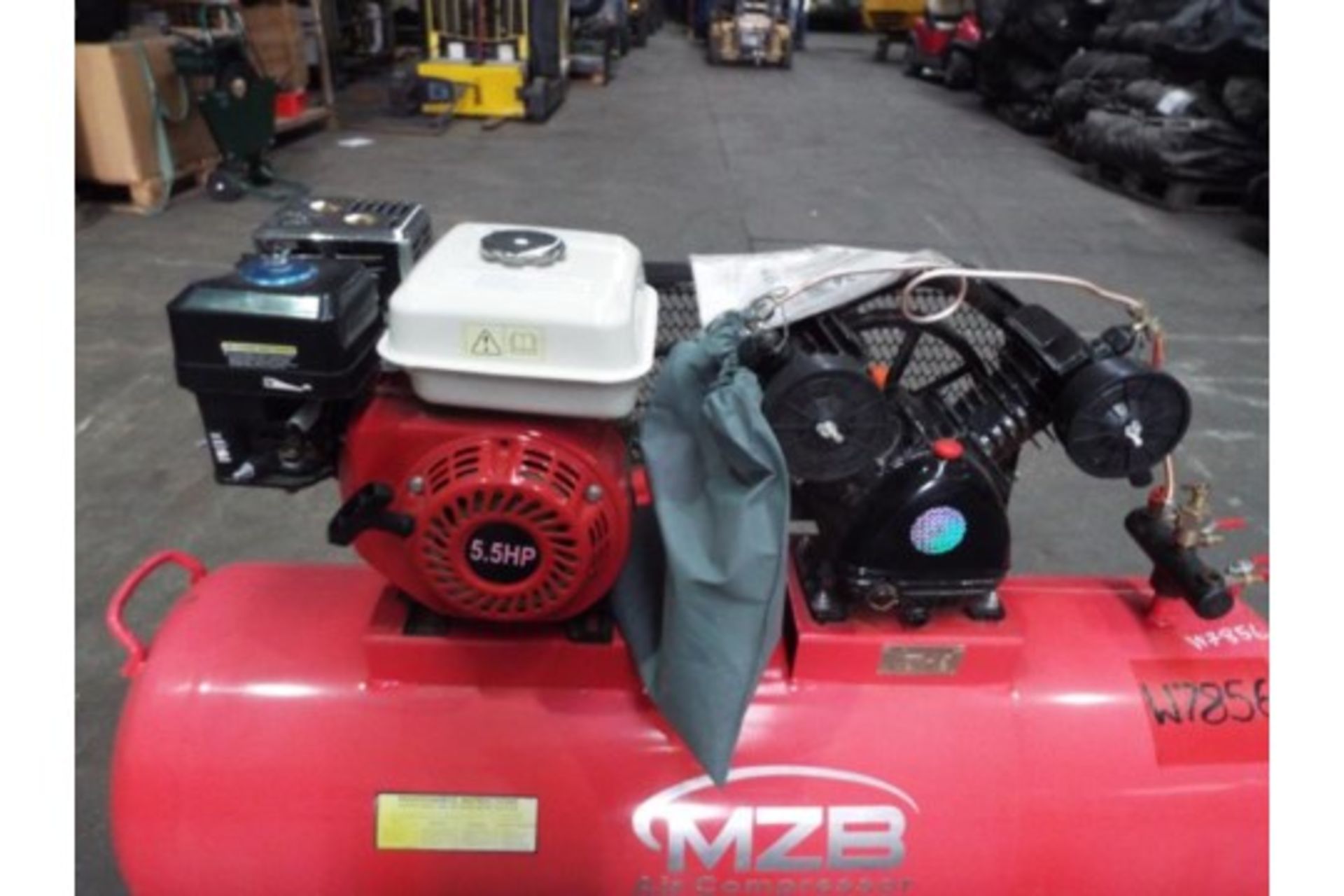 Unused MZB ME2065-150 5.5HP Air Compressor - Image 7 of 13
