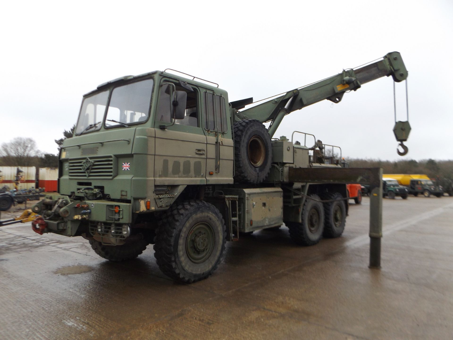 Foden 6x6 Recovery Vehicle which is Complete with a Remote and some EKA Recovery Tools