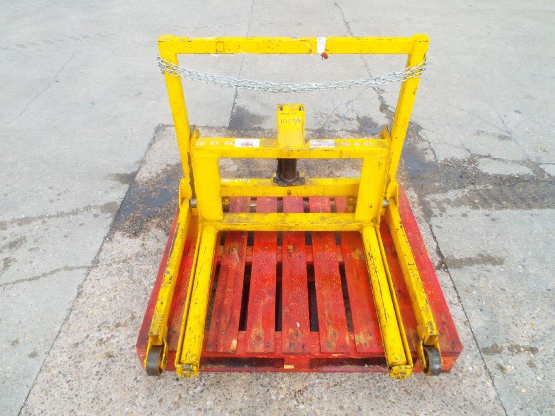 Gilson Engineering 500Kg Tyre Moving Trolley - Image 2 of 8