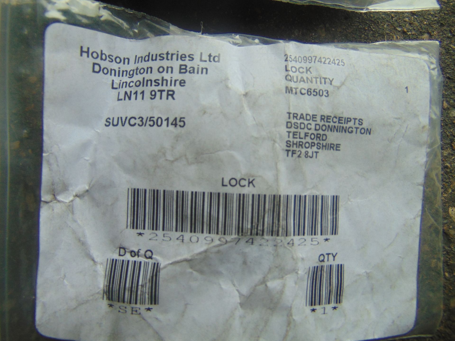 14 x Land Rover Lock and Key Set, Anti-burst Door Lock, 2 Locks P/No MTC 6503 - Image 4 of 4