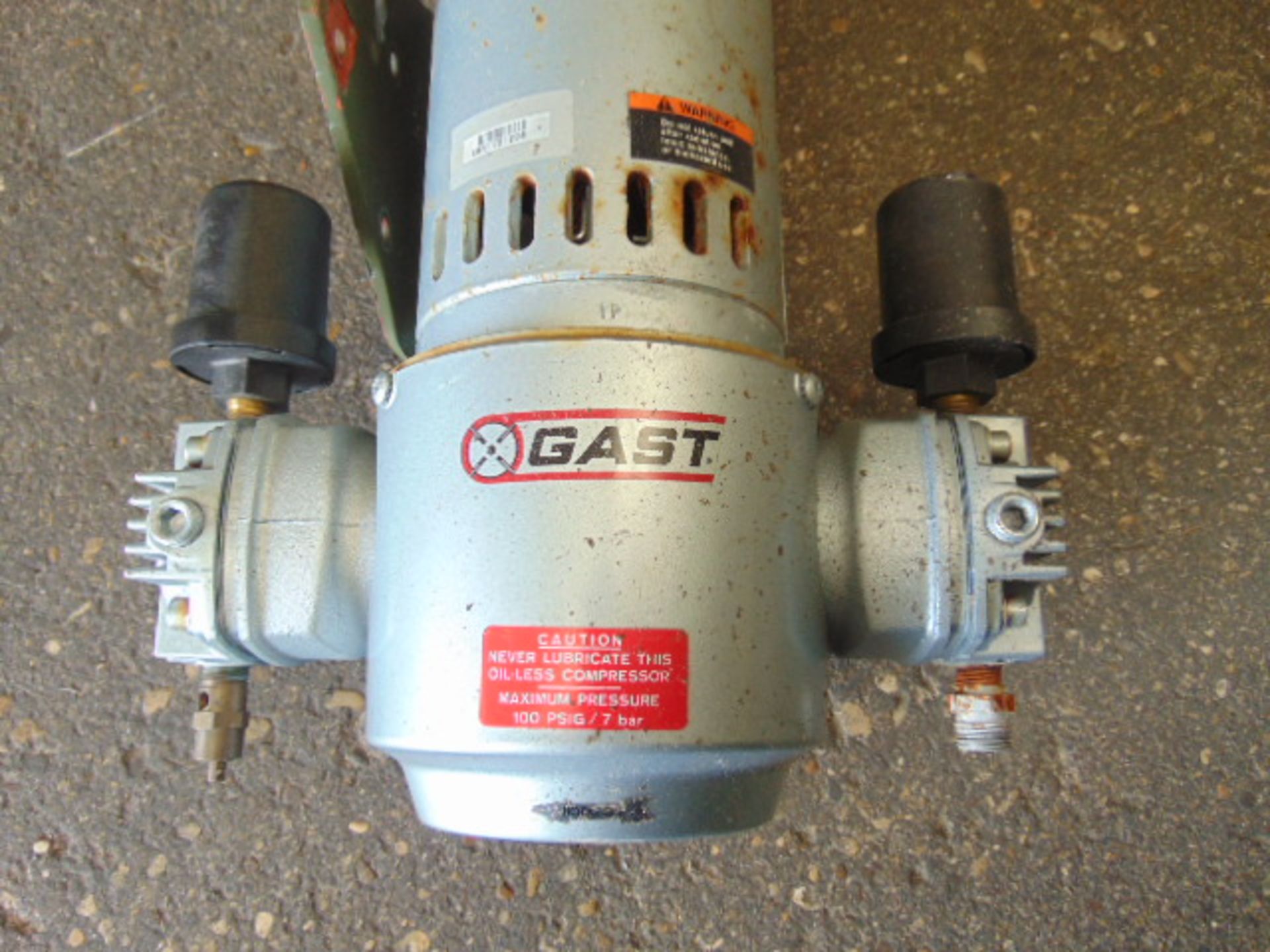 Gast 24V Compressor - Image 2 of 6