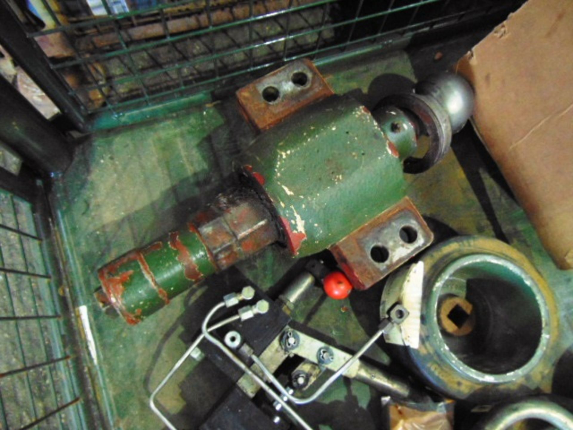 Mixed Stillage of CVRT, Warrior and FV Parts consisting of Wheels, Pumps, Shock Absorbers etc - Image 4 of 7
