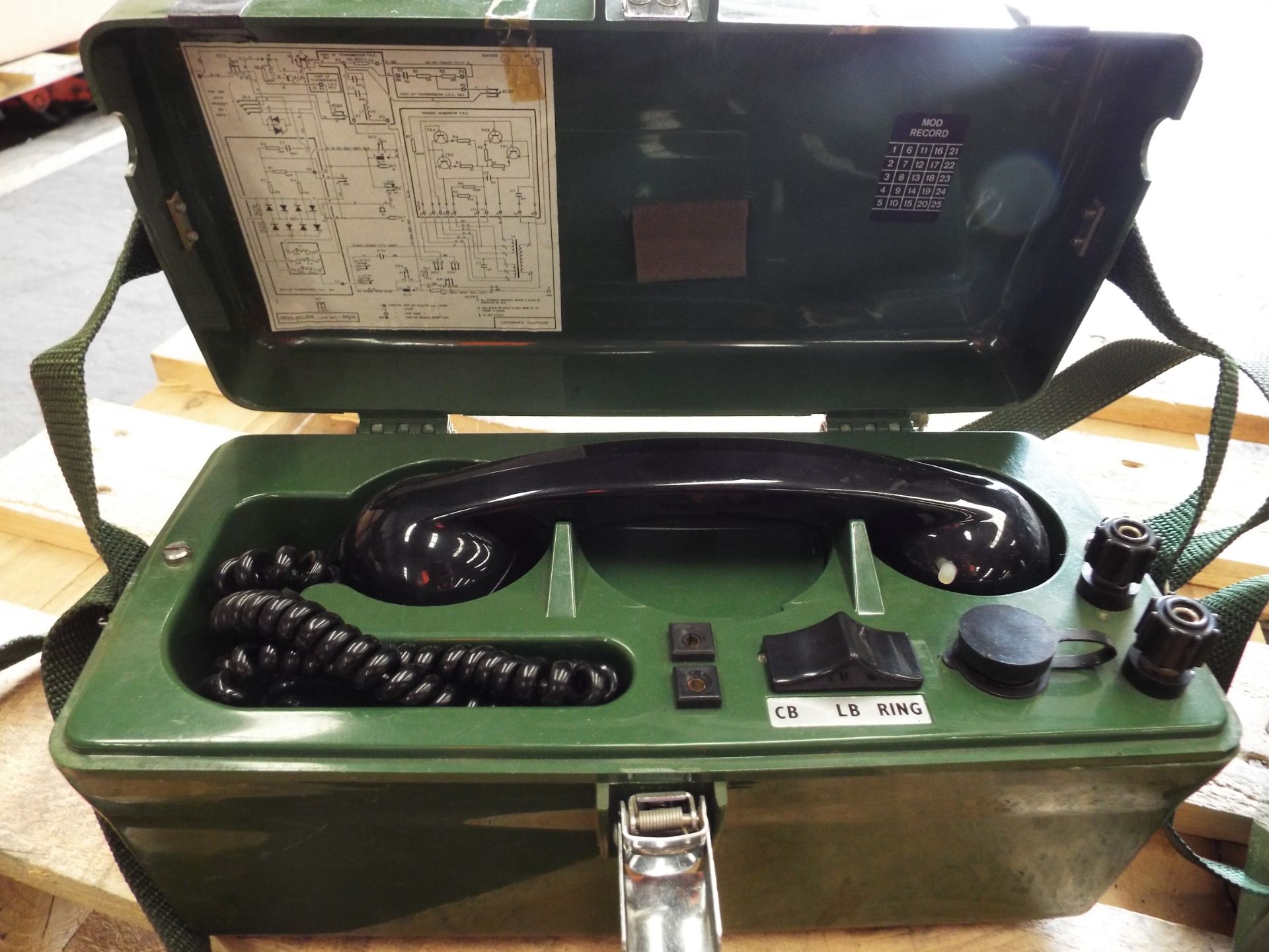 2 x PTC 405 Field Telephones - Image 2 of 5