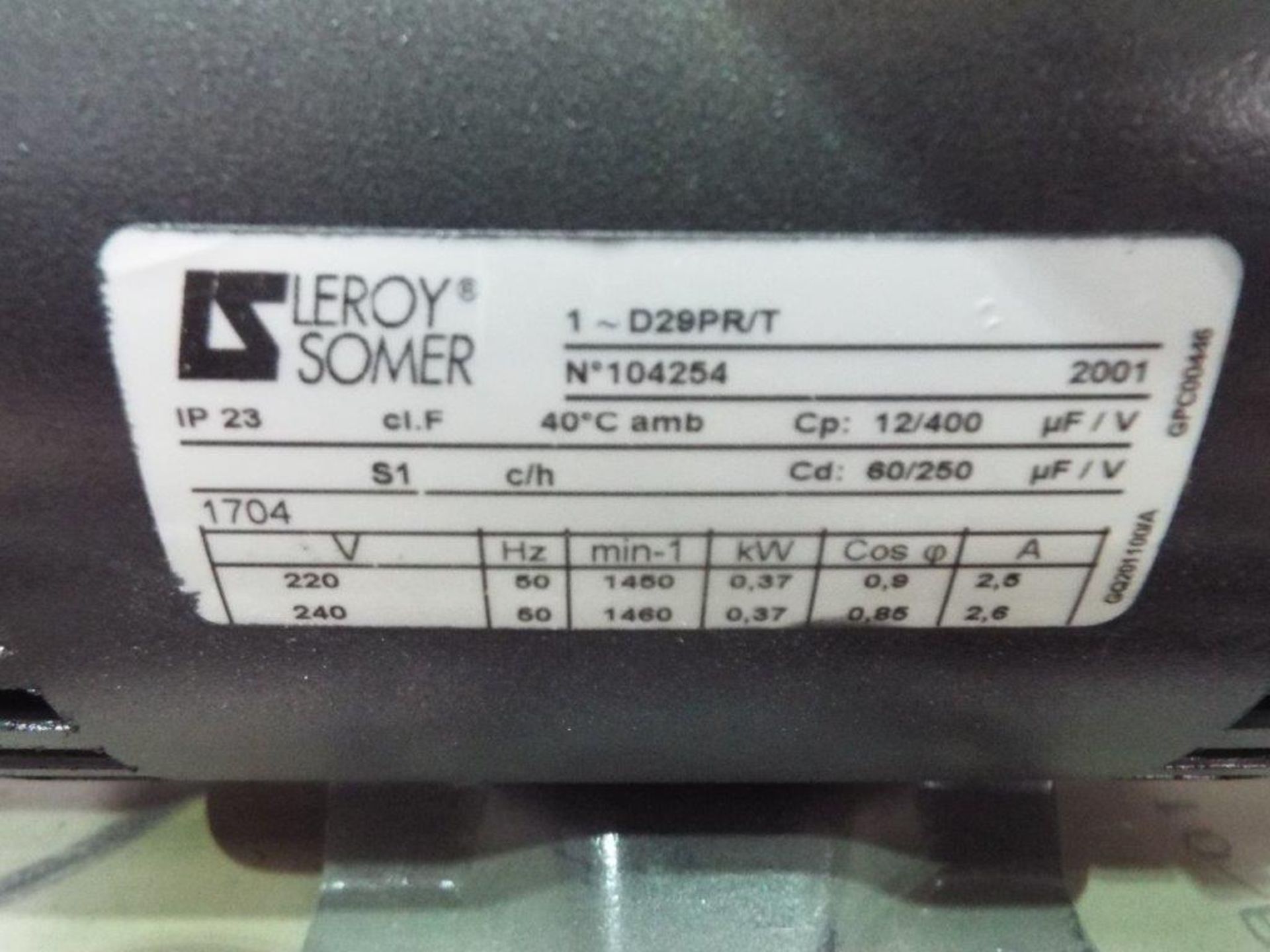 Leroy Somer / ACP DX4 Diaphragm Pump - Image 7 of 8