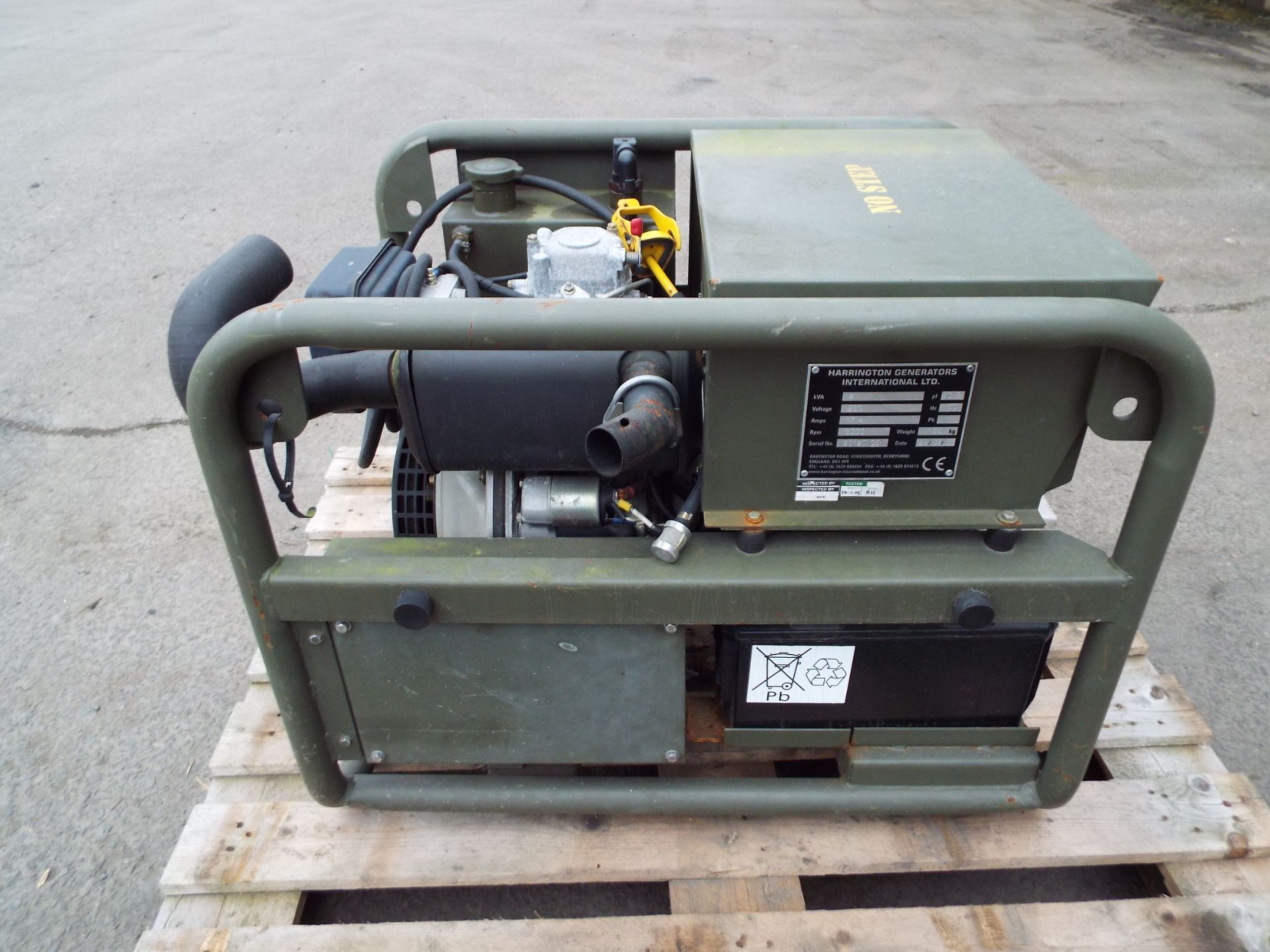 Harrington 4 kVA, 230V Diesel Generator - Image 6 of 7