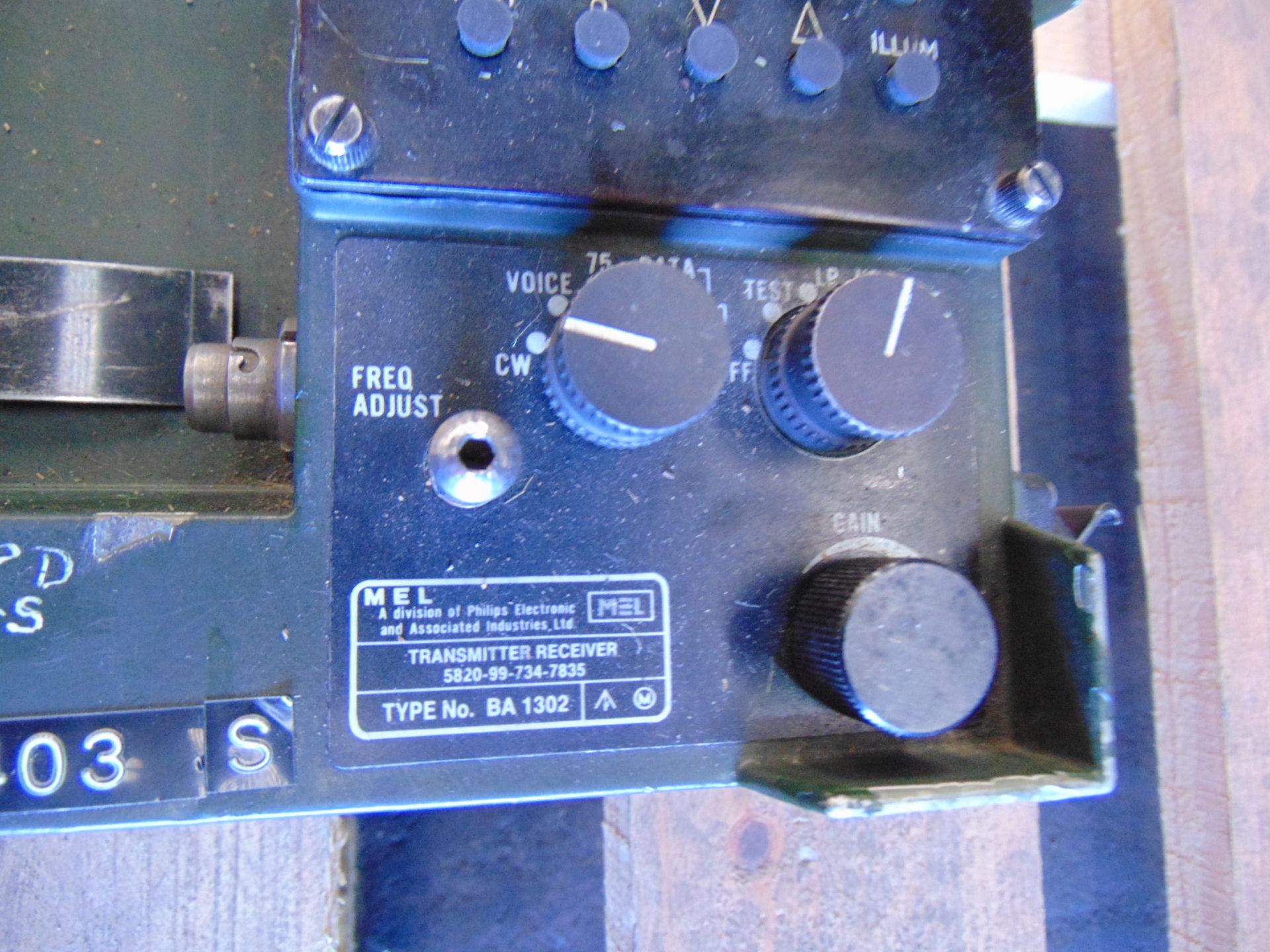 Clansman PRC-319 SAS Special Forces HF/VHF Transmitter Receiver - Bild 3 aus 4