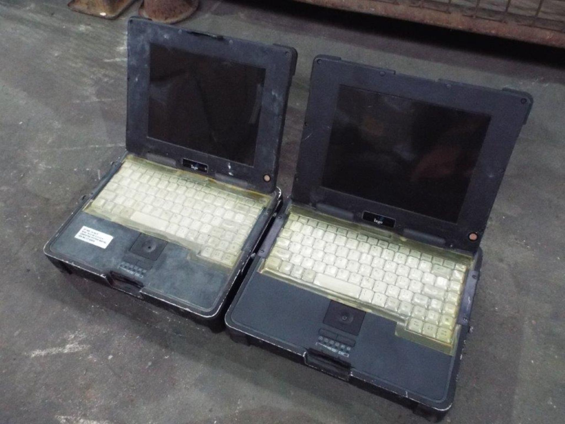 2 x Lago Systems Ruggedized Laptops