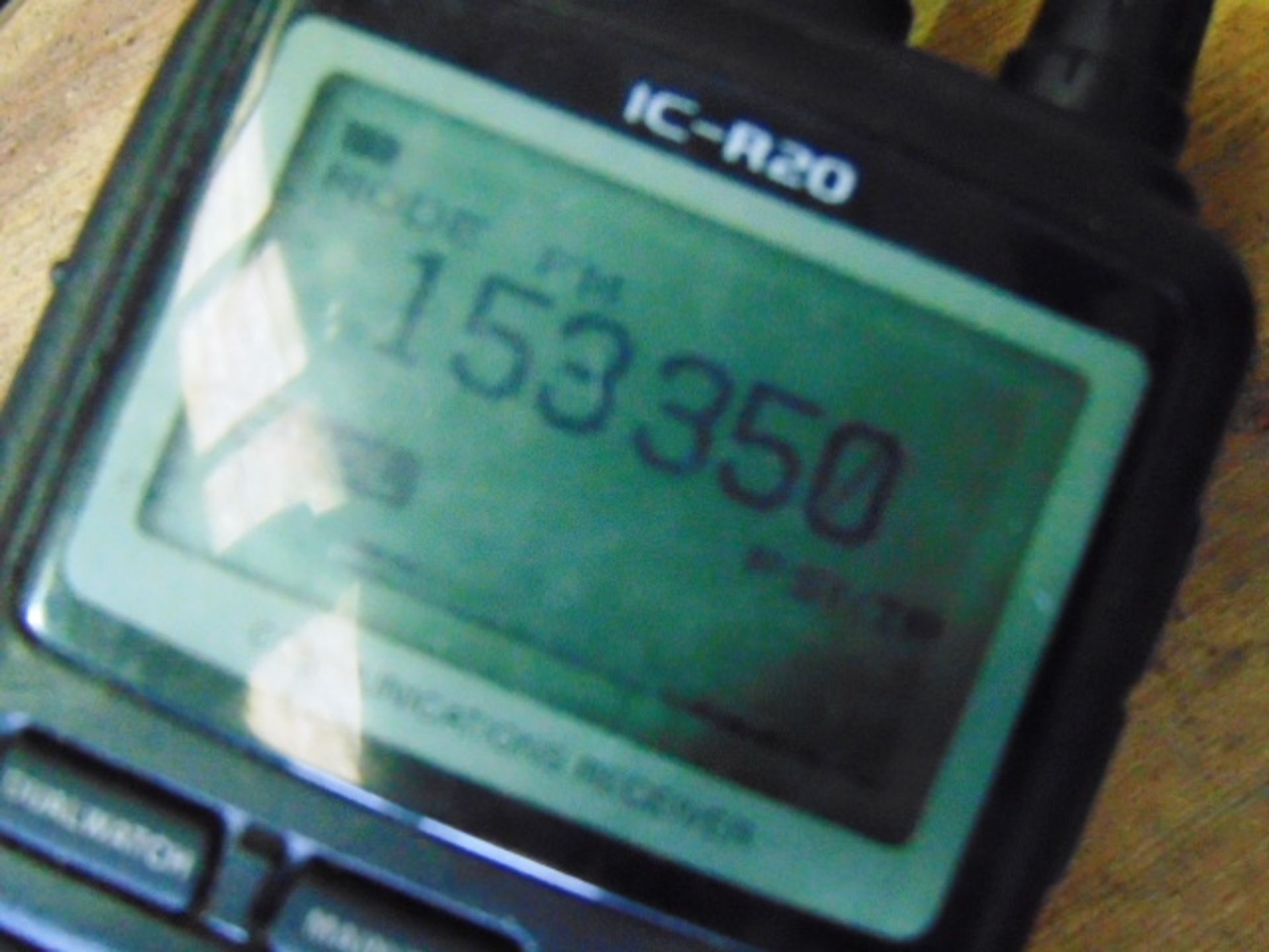 Icom IC-R20 Wideband Scanner Communications Receiver - Image 3 of 9