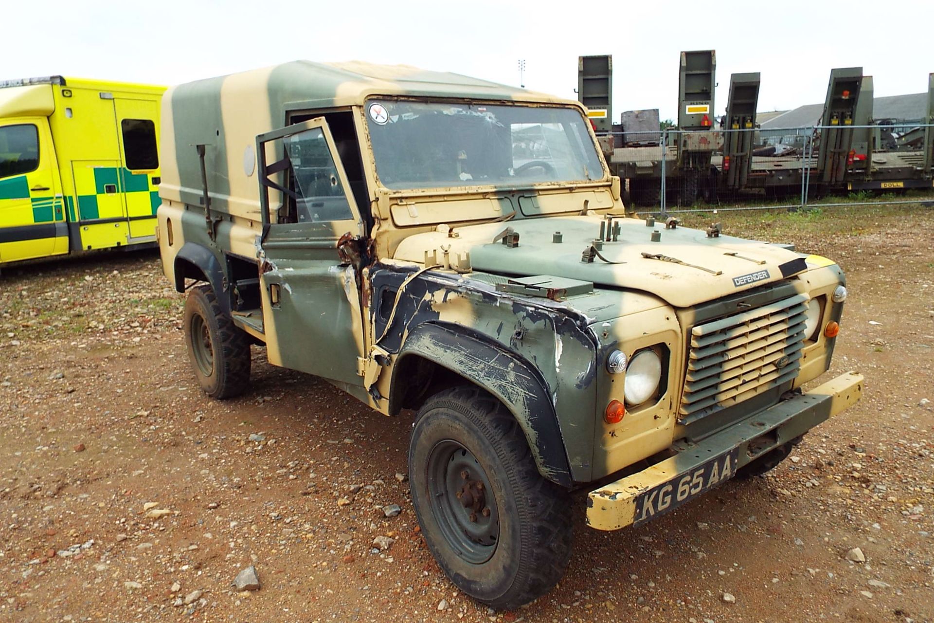 Military Specification LHD Land Rover Wolf 110 Hard Top - Image 3 of 21