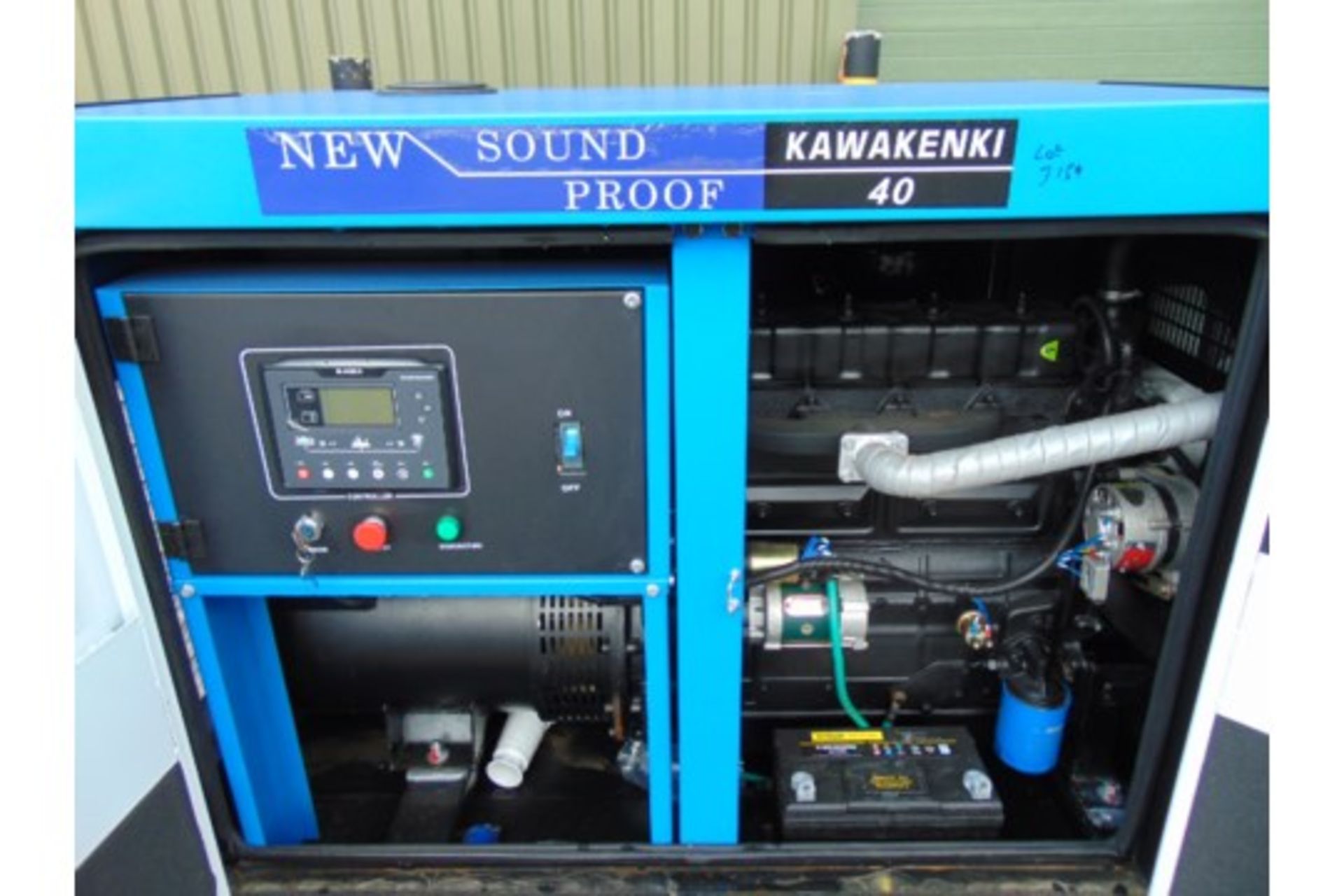 UNISSUED 40 KVA 3 Phase Silent Diesel Generator Set - Image 7 of 16