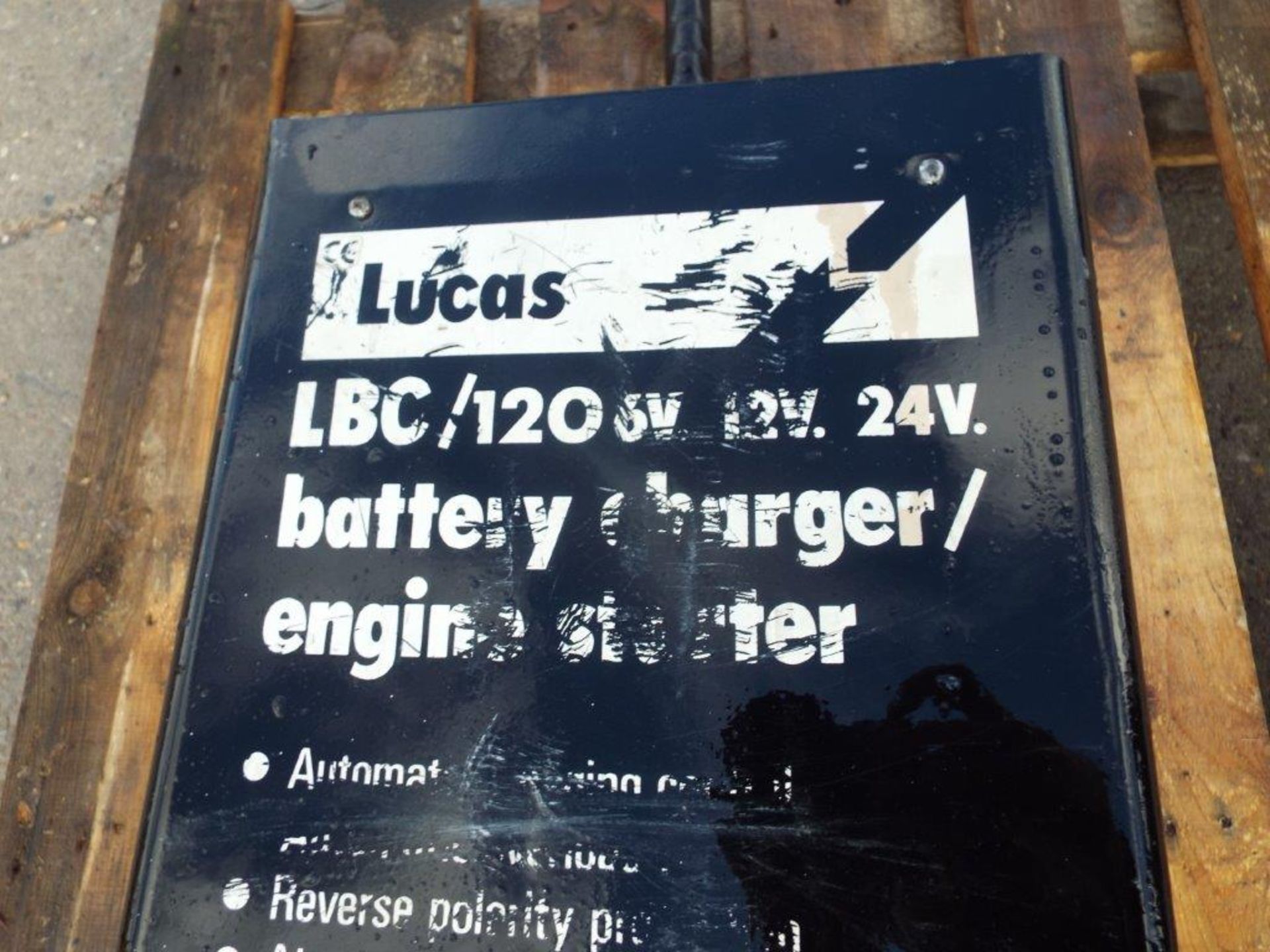 Lucas LBC/120 6V 12V 24V Battery Charger/Engine Boost Starter - Image 2 of 7