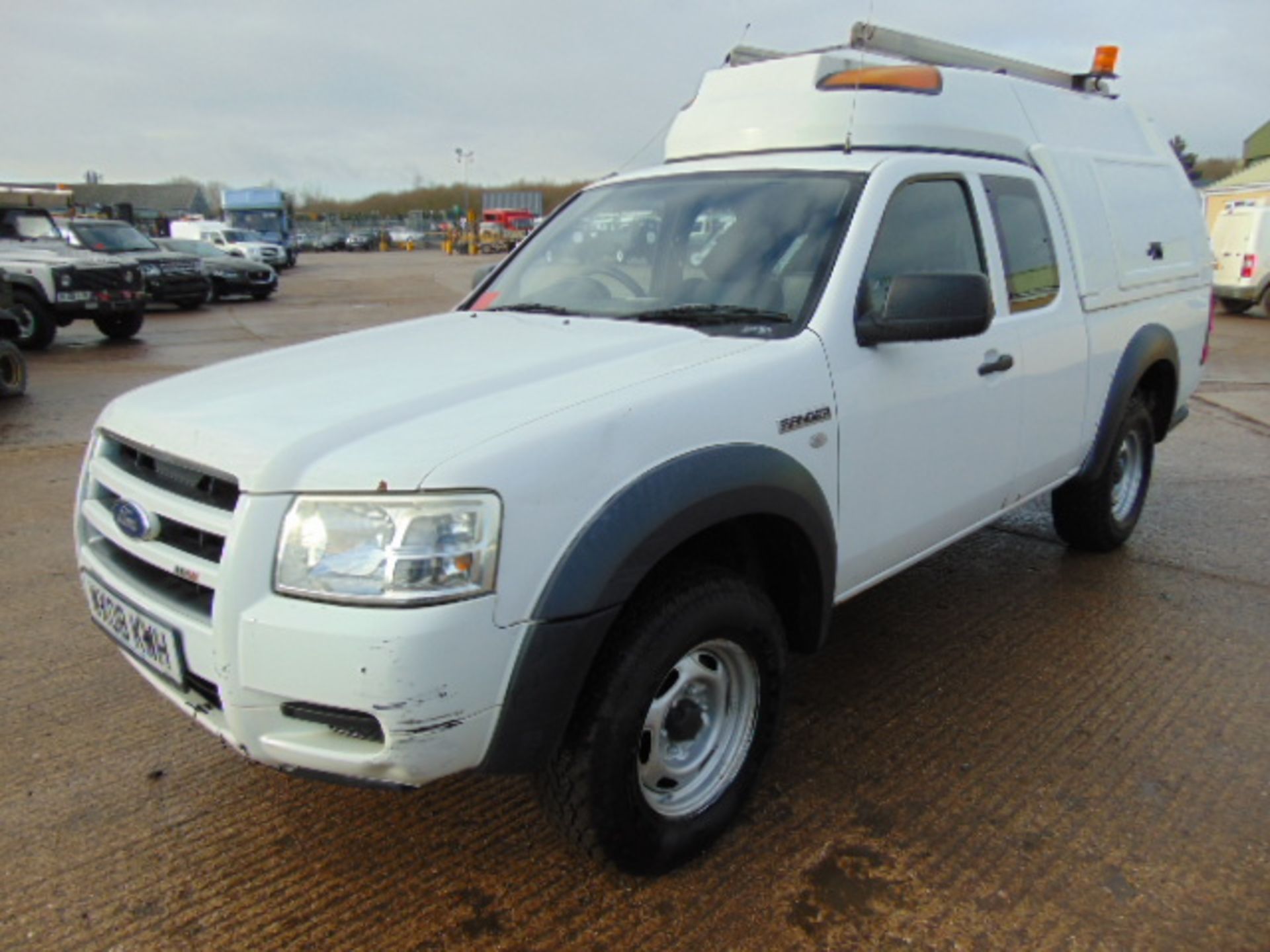 2008 Ford Ranger Super Cab 2.5TDCi 4x4 Pick Up C/W Toolbox Back - Image 3 of 23