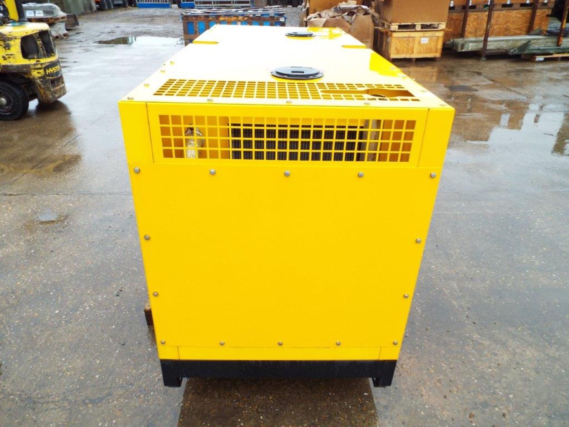 UNISSUED WITH TEST HOURS ONLY 40 KVA 3 Phase Silent Diesel Generator Set - Image 7 of 19