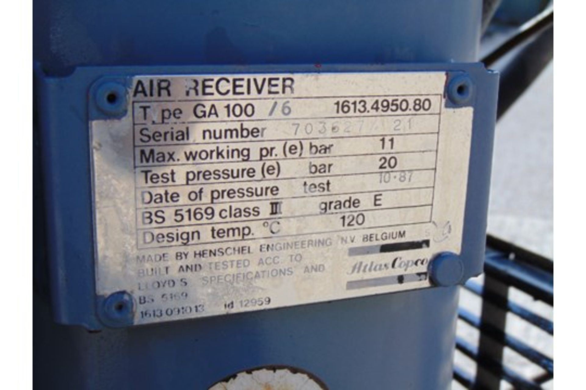 Atlas Copco GA 111 Air Compressor - Image 15 of 15