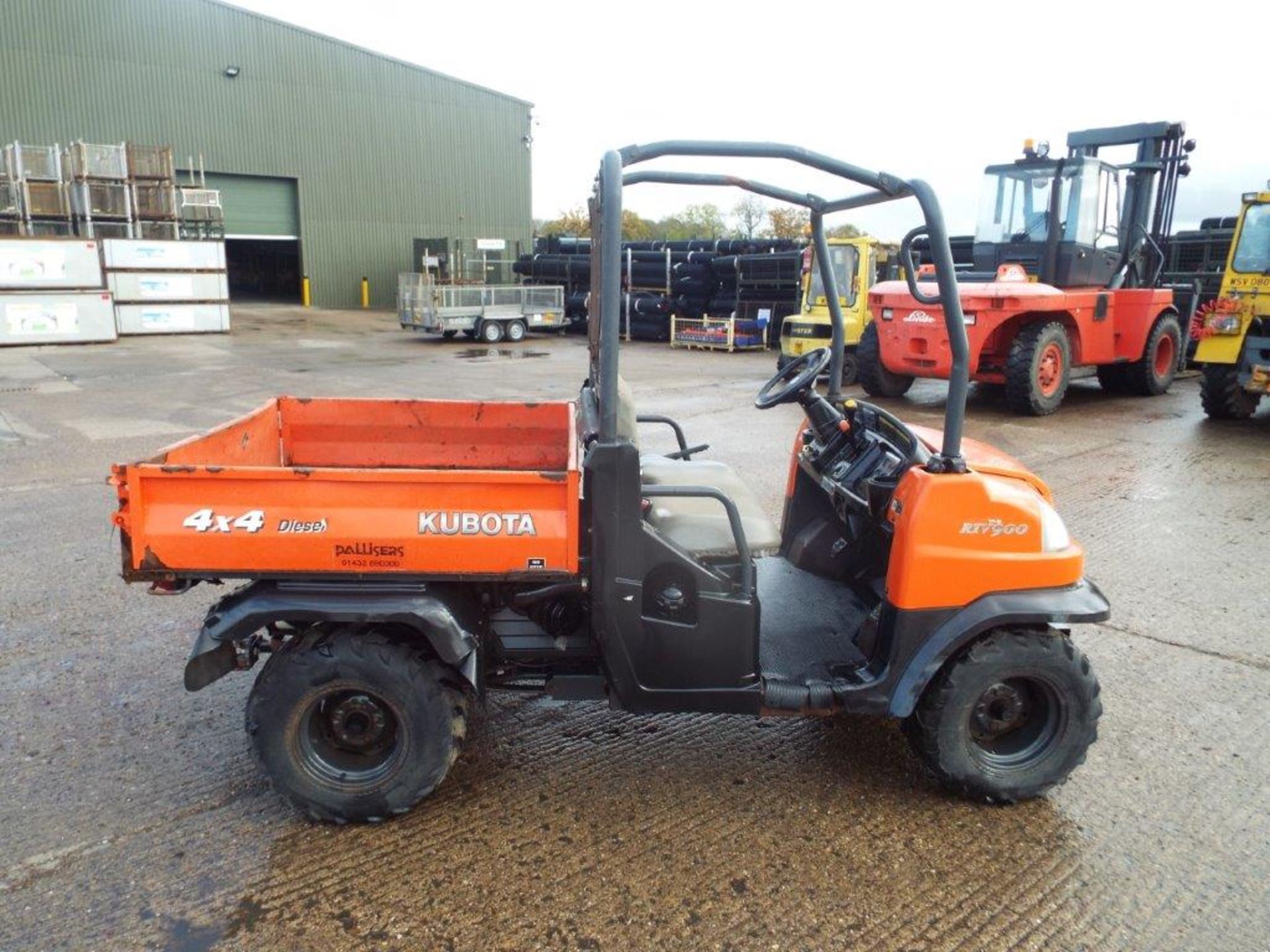 Kubota RTV900 4WD Utility ATV - Image 8 of 20