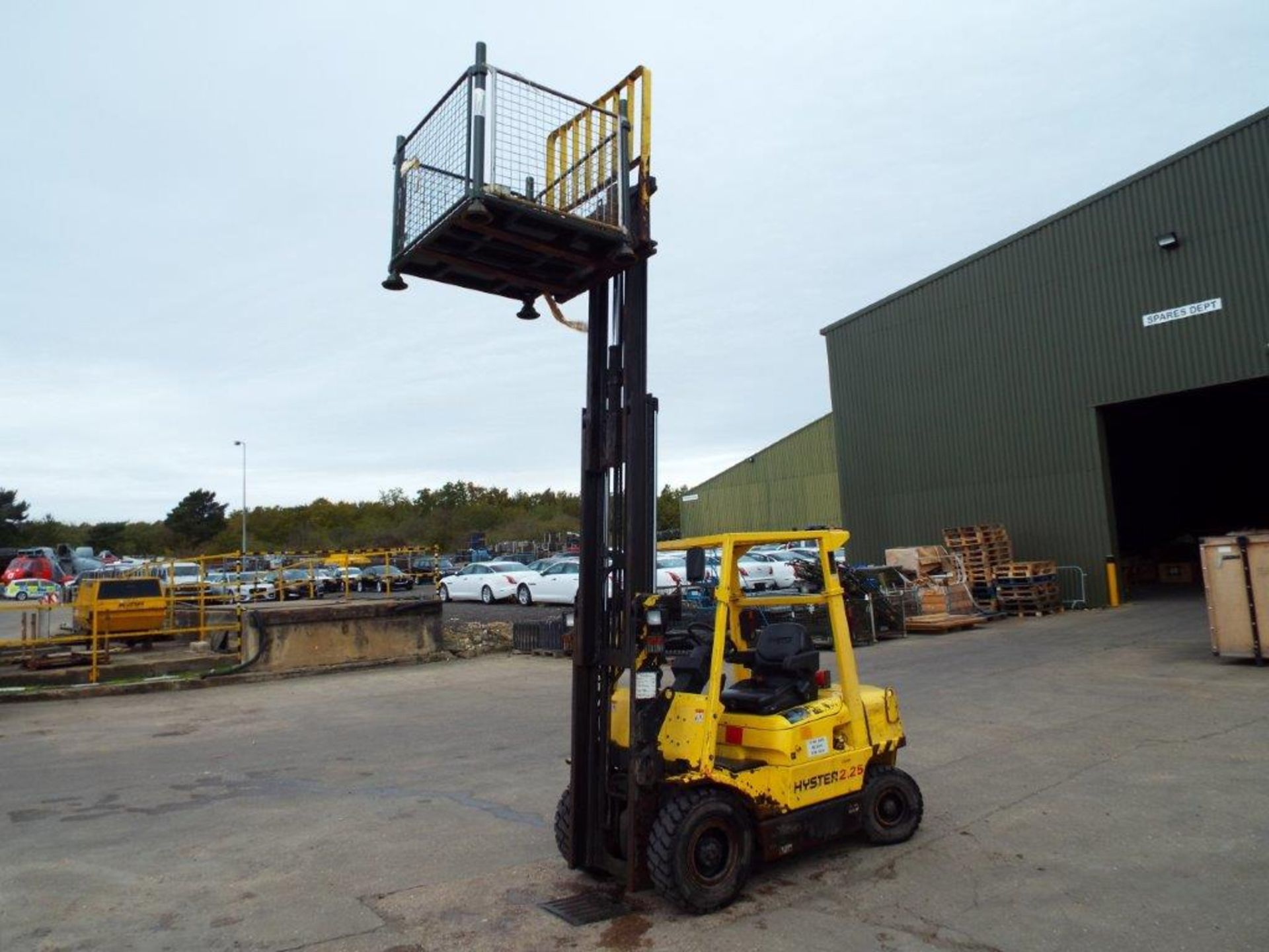 Hyster 2.25 Class C, Zone 2 Protected Diesel Container Forklift