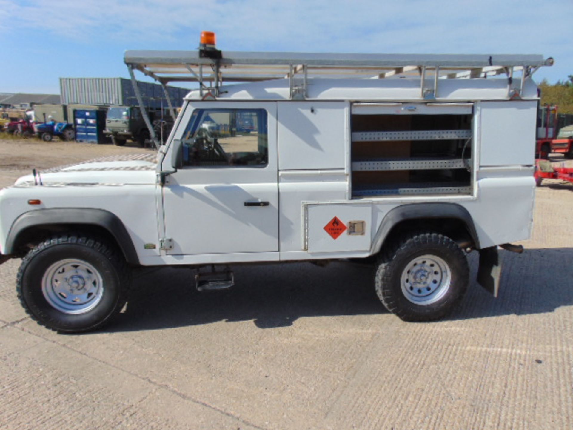 Land Rover Defender 110 Puma Hardtop 4x4 Special Utility (Mobile Workshop) complete with Winch - Image 4 of 34