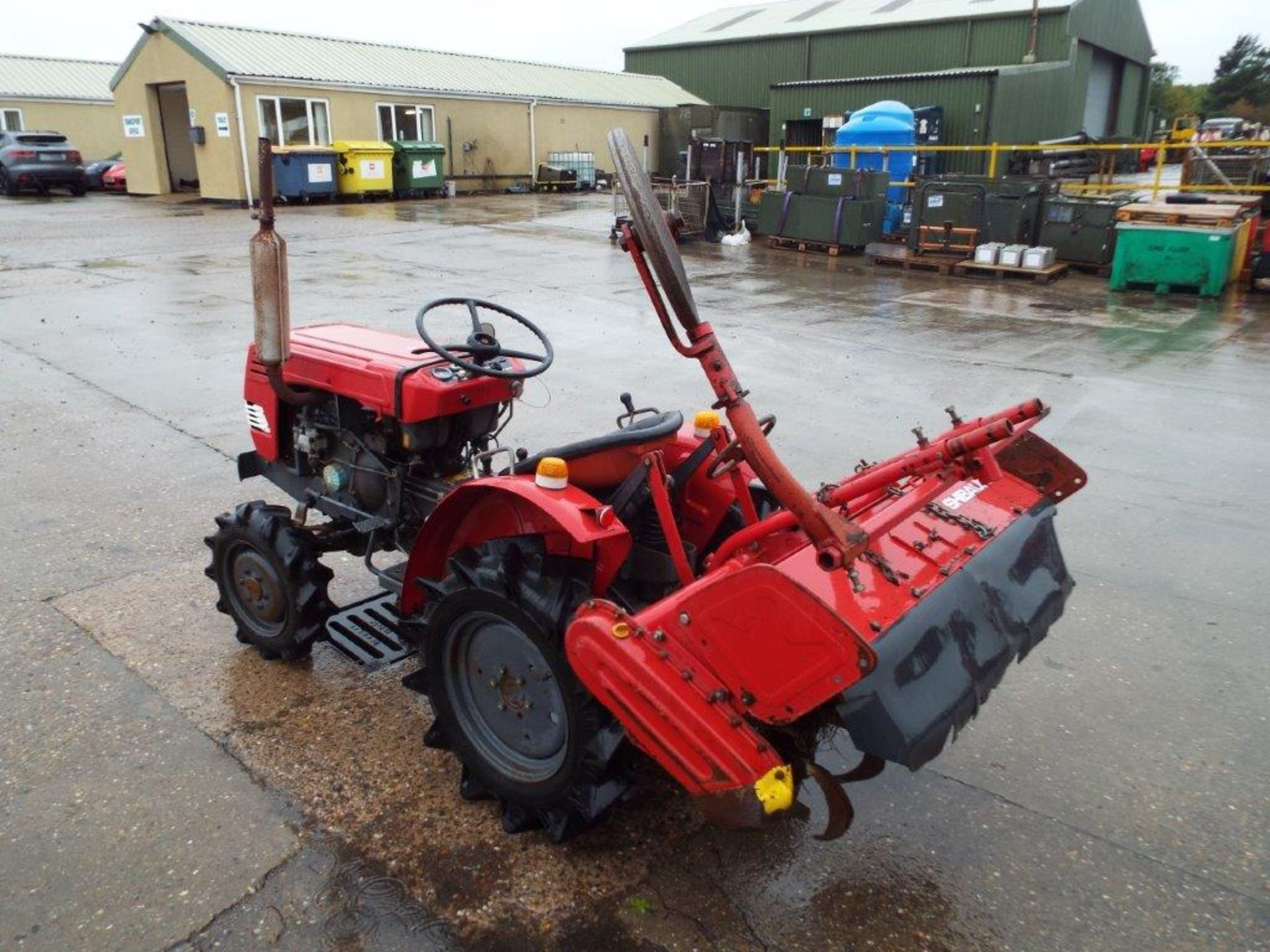 Shibaura 4WD Compact Tractor C/W Rotovator - Image 5 of 22