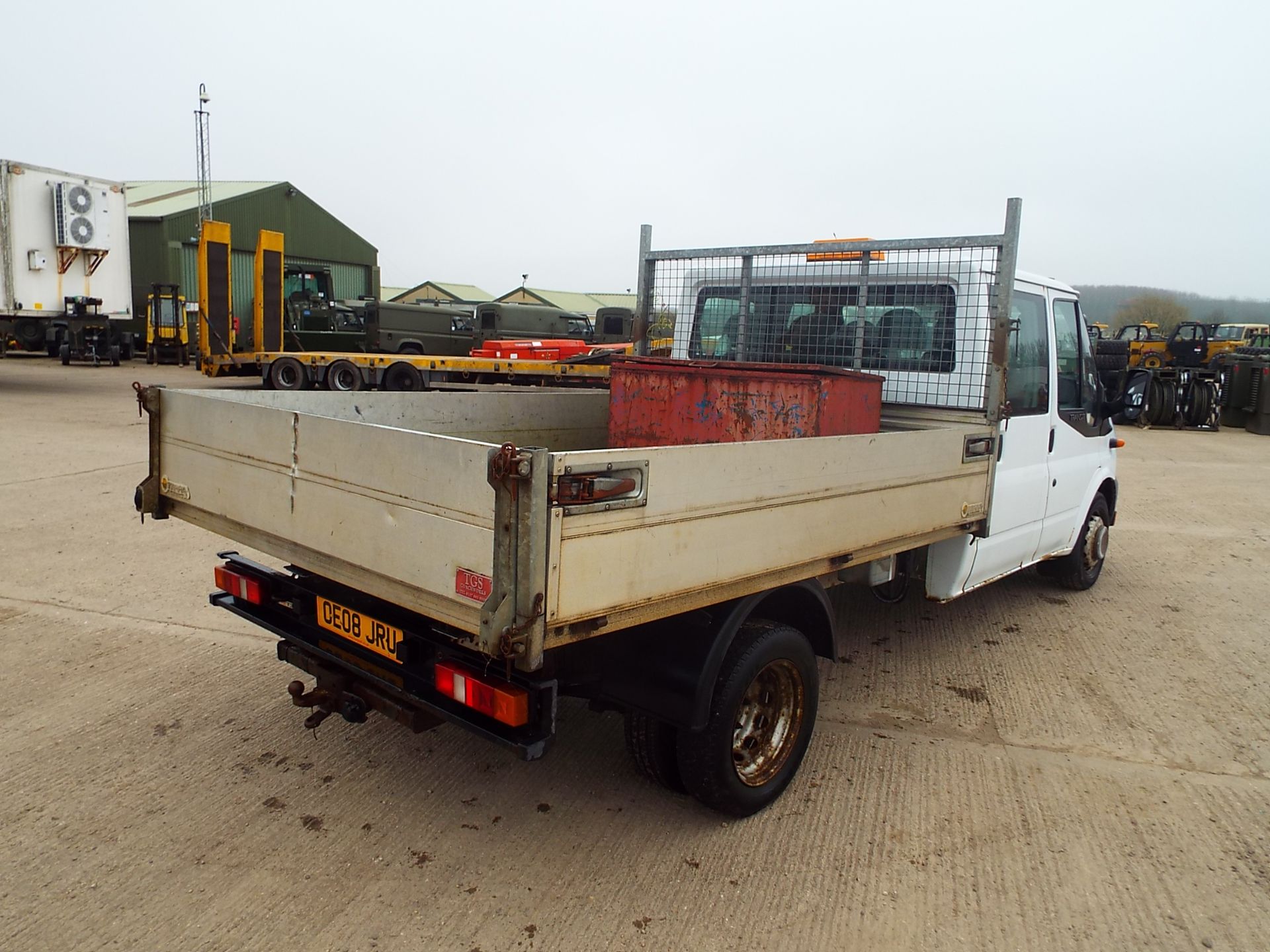 Ford Transit 115 T350L Double Cab Flat Bed Tipper - Image 7 of 20