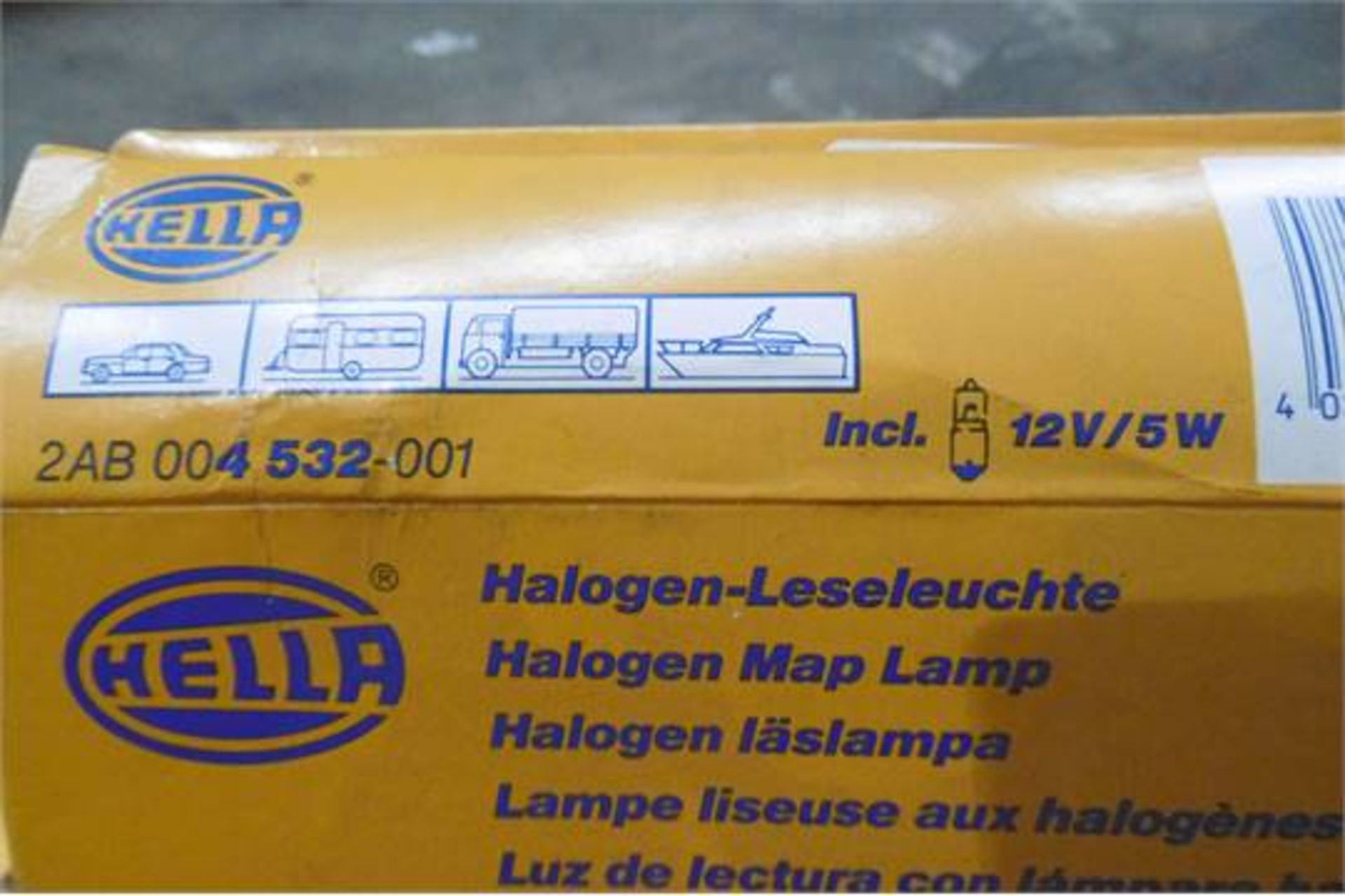 5 x HELLA Map Reading Lights 2AB004532-001 - Image 5 of 5