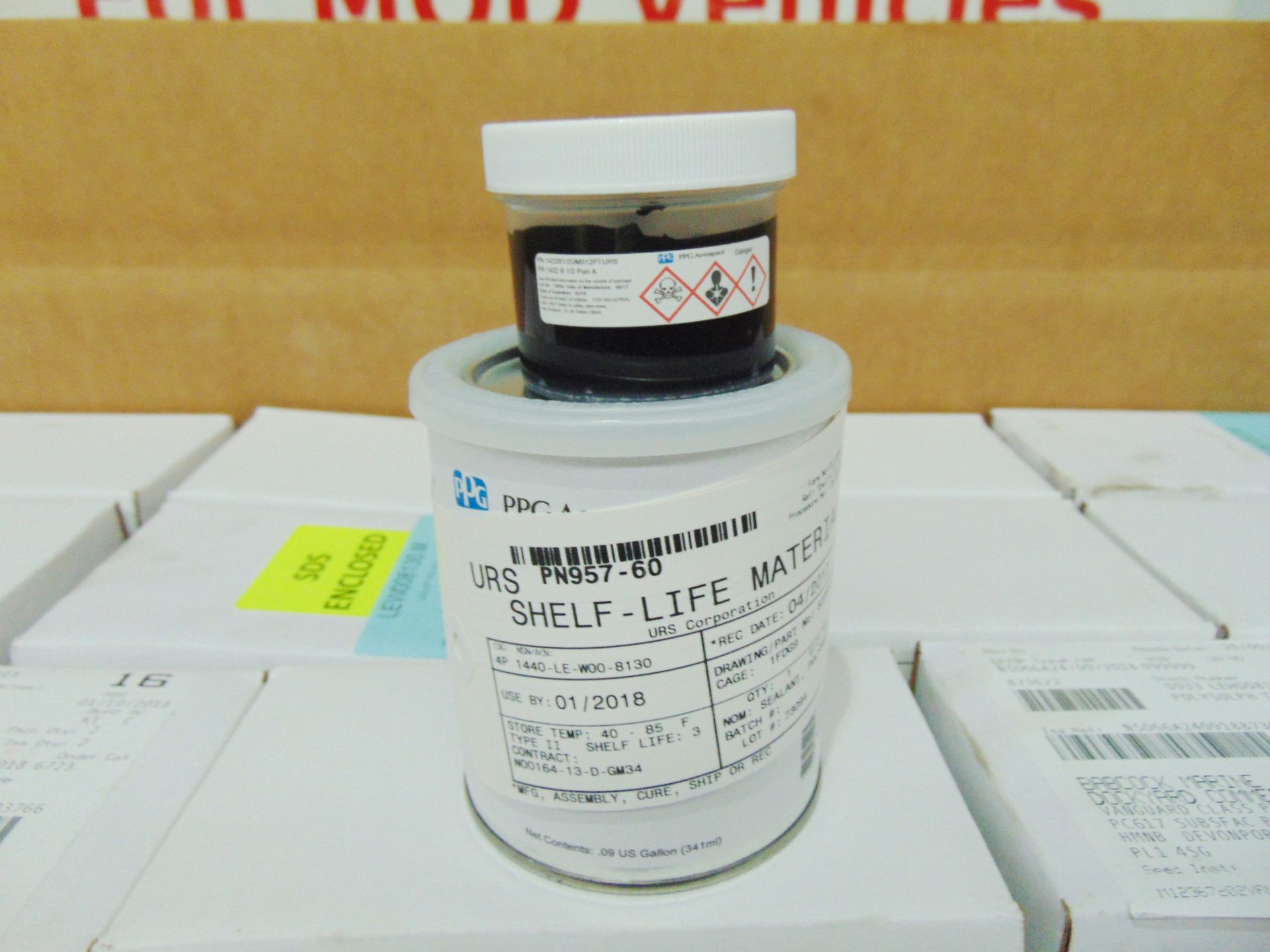 Approx 350 x Unissued PPG Aerospace 2 Pack 341ml Fuel Tank Sealing Compounds - Image 3 of 7