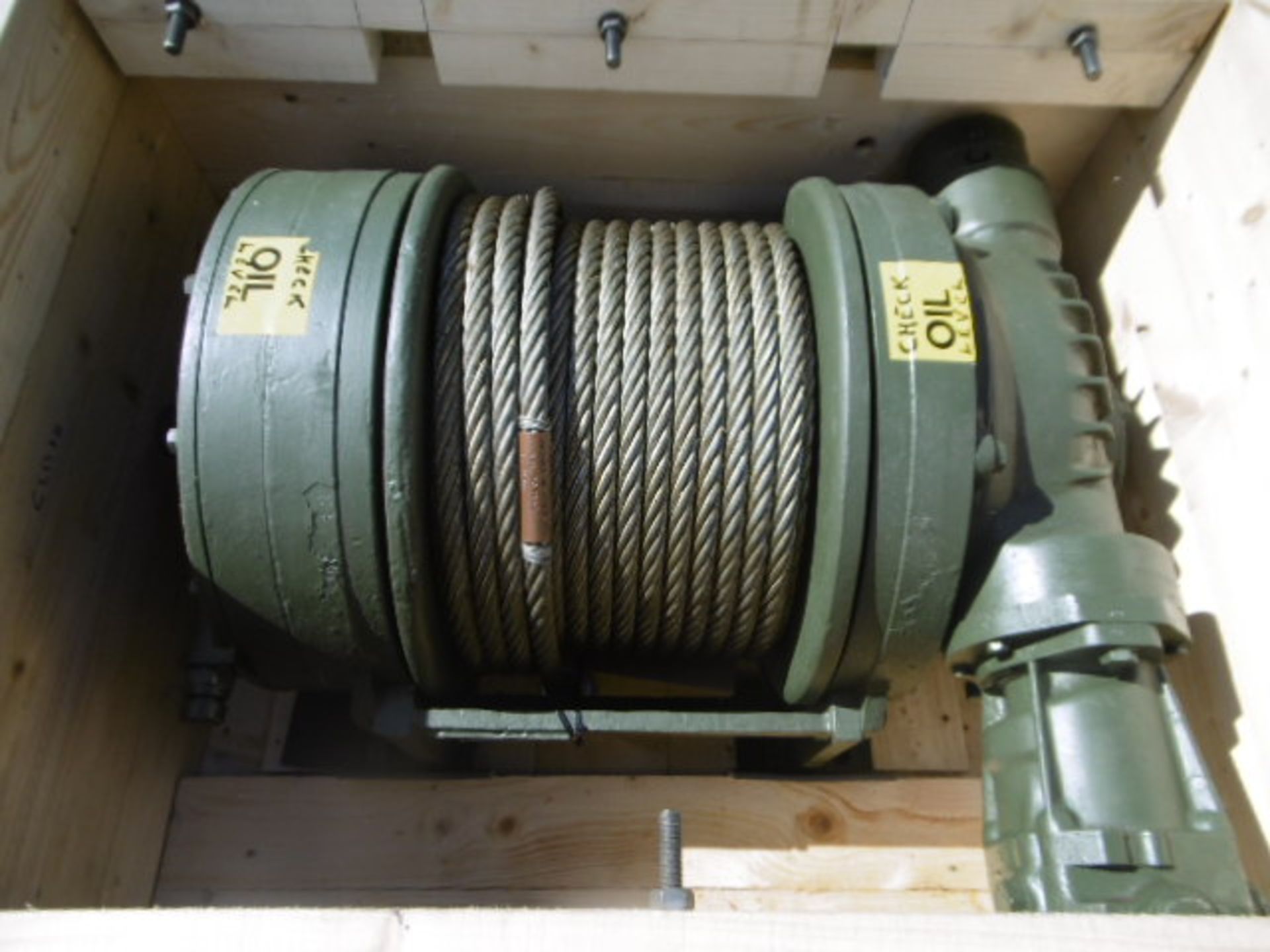 Fairey Wharton 10 ton Recvery Vehicle Mounted Mechanical Winch Drum