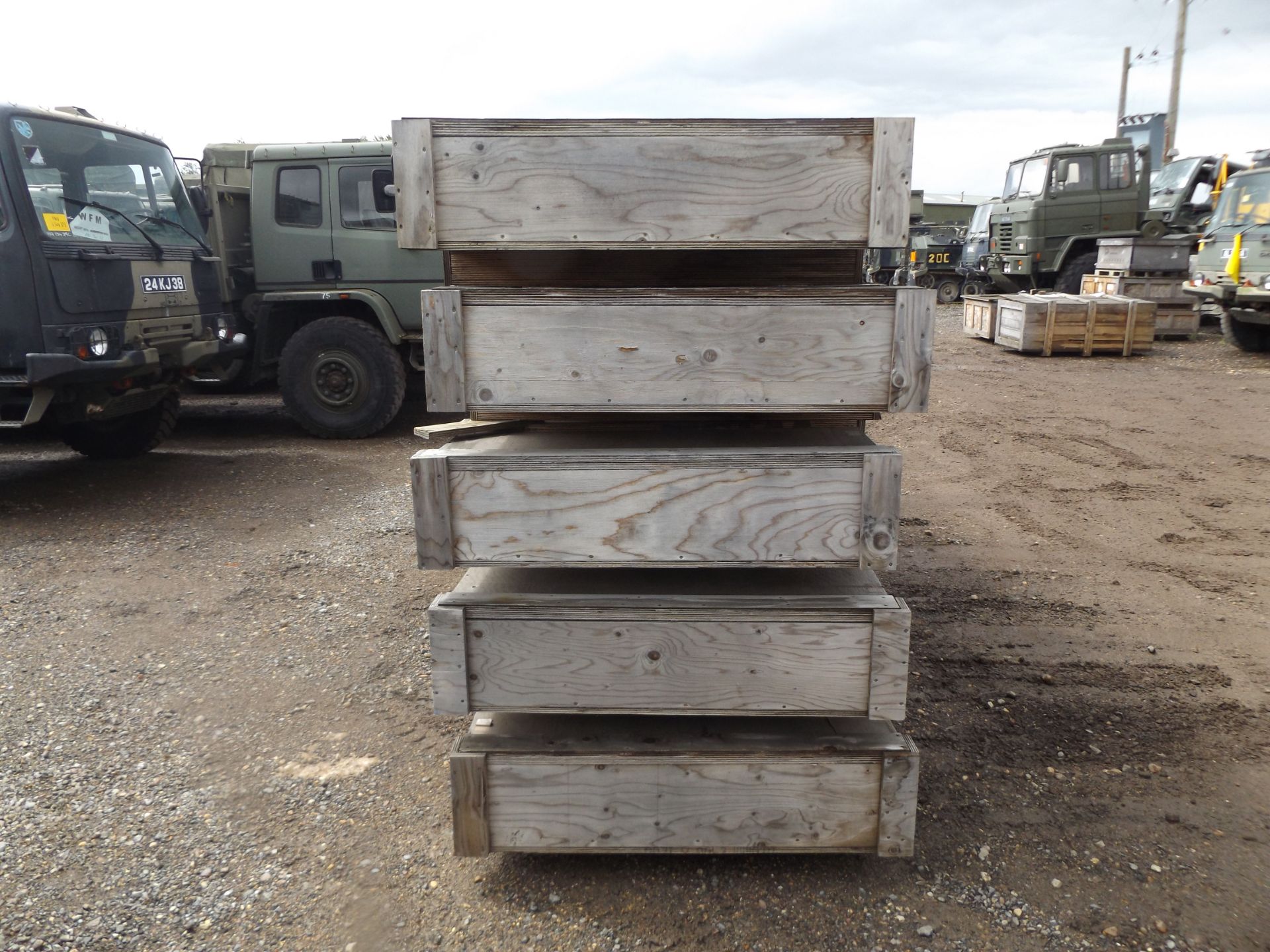 10 x Large Wooden Packing Crates - Image 3 of 5