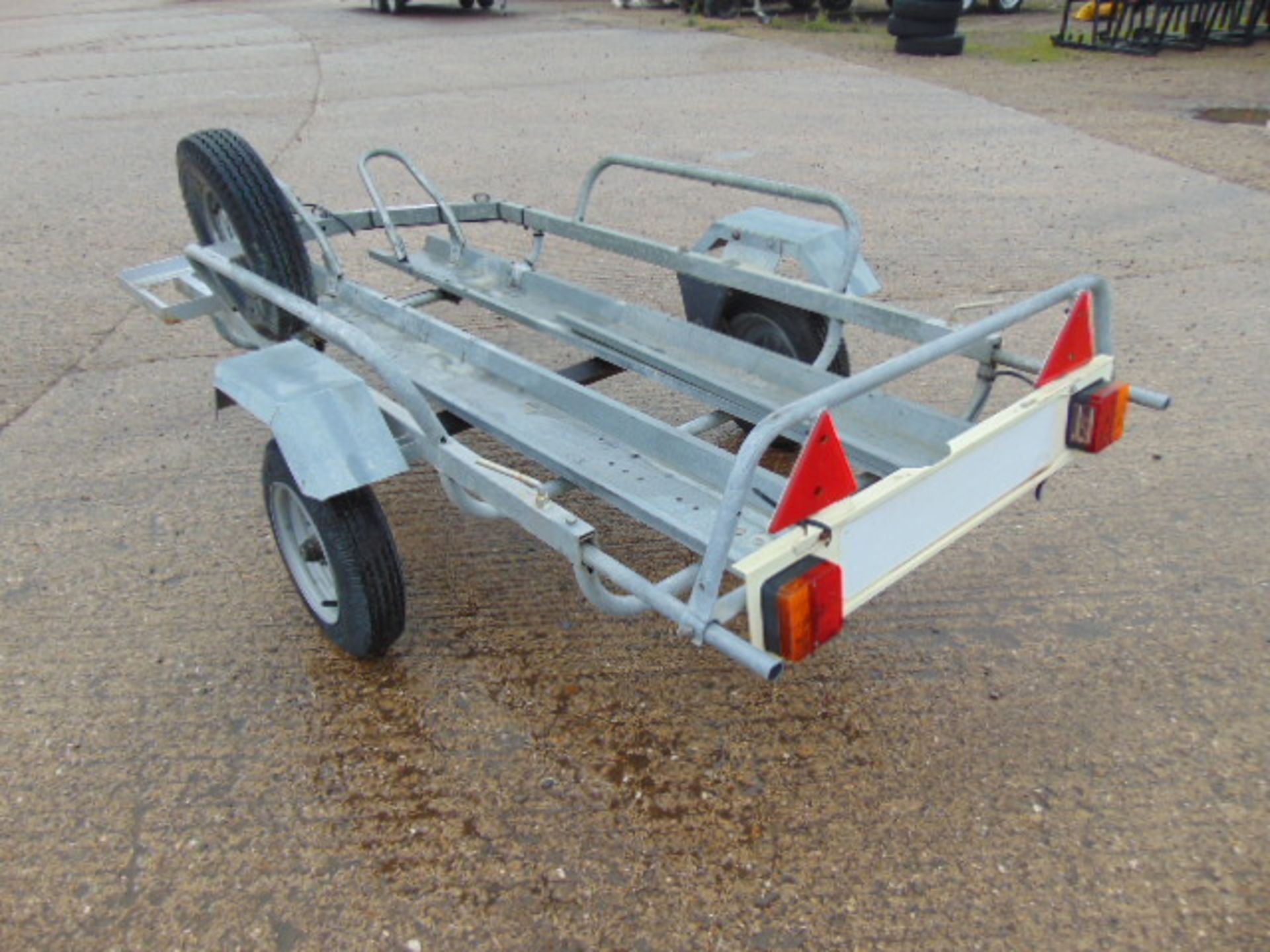 Single Axle Double Motorbike Trailer - Image 5 of 13