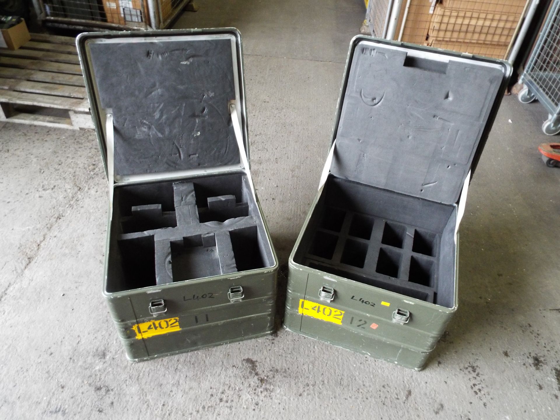 2 x Heavy Duty Zarges Aluminium Cases - Bild 2 aus 6