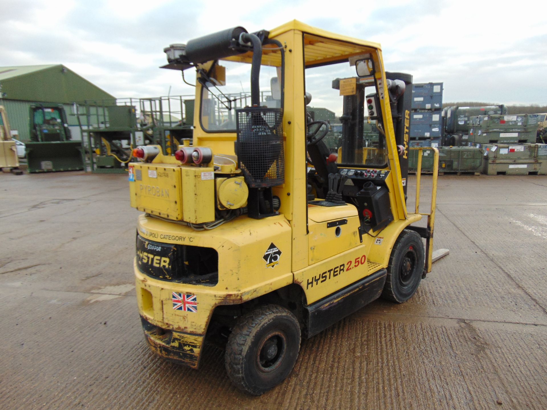 Hyster 2.50 Class C, Zone 2 Protected Diesel Forklift - Image 7 of 25