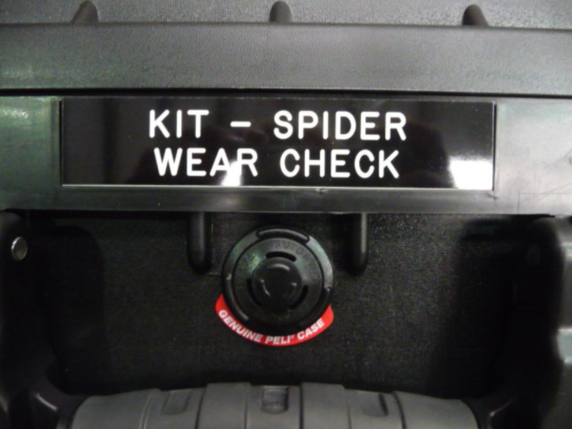 Heavy Duty Peli Case 1450 containing a Spider Wear Check Kit - Image 3 of 7