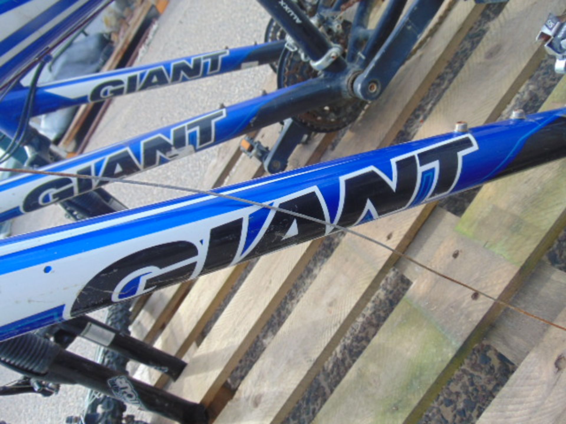 3 x Giant Alluxx 6000 Series Bike Frames with Forks, 2 x wheels etc - Image 7 of 9