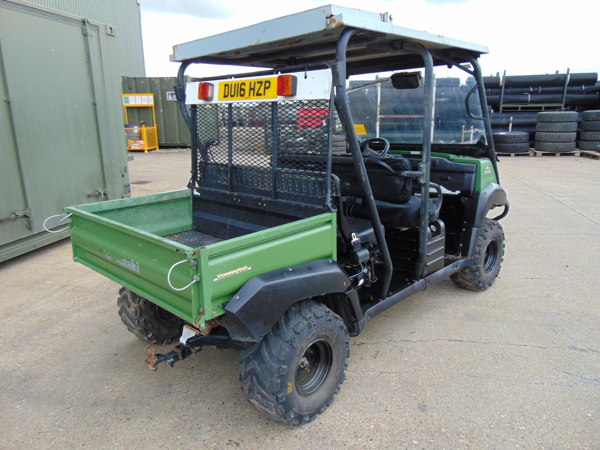 Kawasaki Mule 4010 Trans 4x4 Diesel Utility Task Vehicle ONLY 1,672 HOURS! - Image 6 of 22