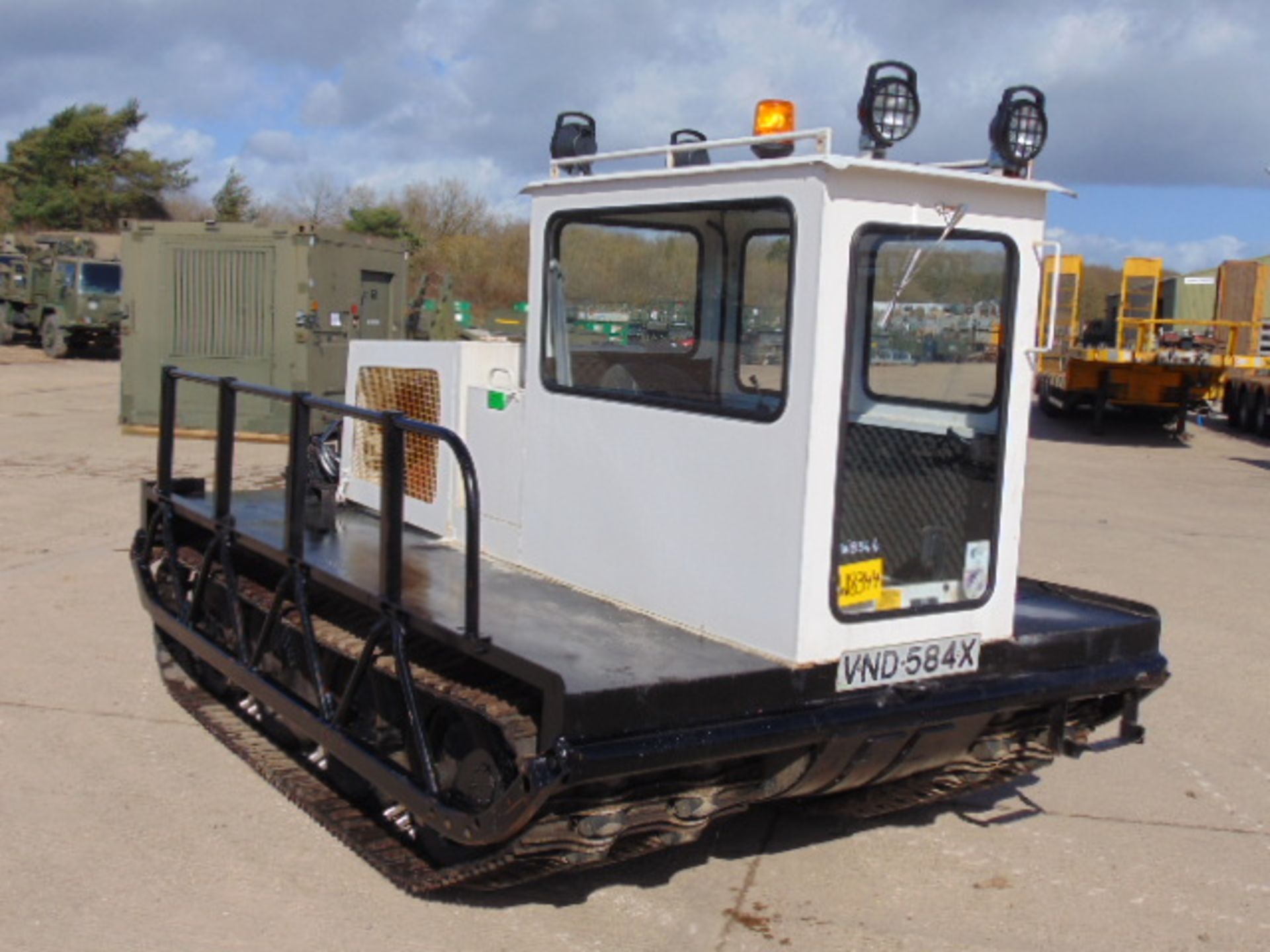 Rolba Bombardier Muskeg MM 80 All Terrain Tracked Vehicle with Rear Mounted Boughton Winch