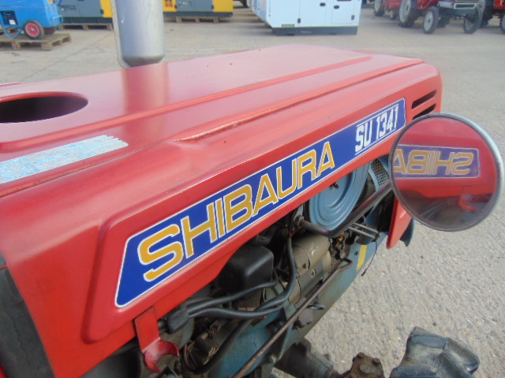 Shibaura SU1341 4WD Compact Tractor c/w Rotovator - Bild 14 aus 15