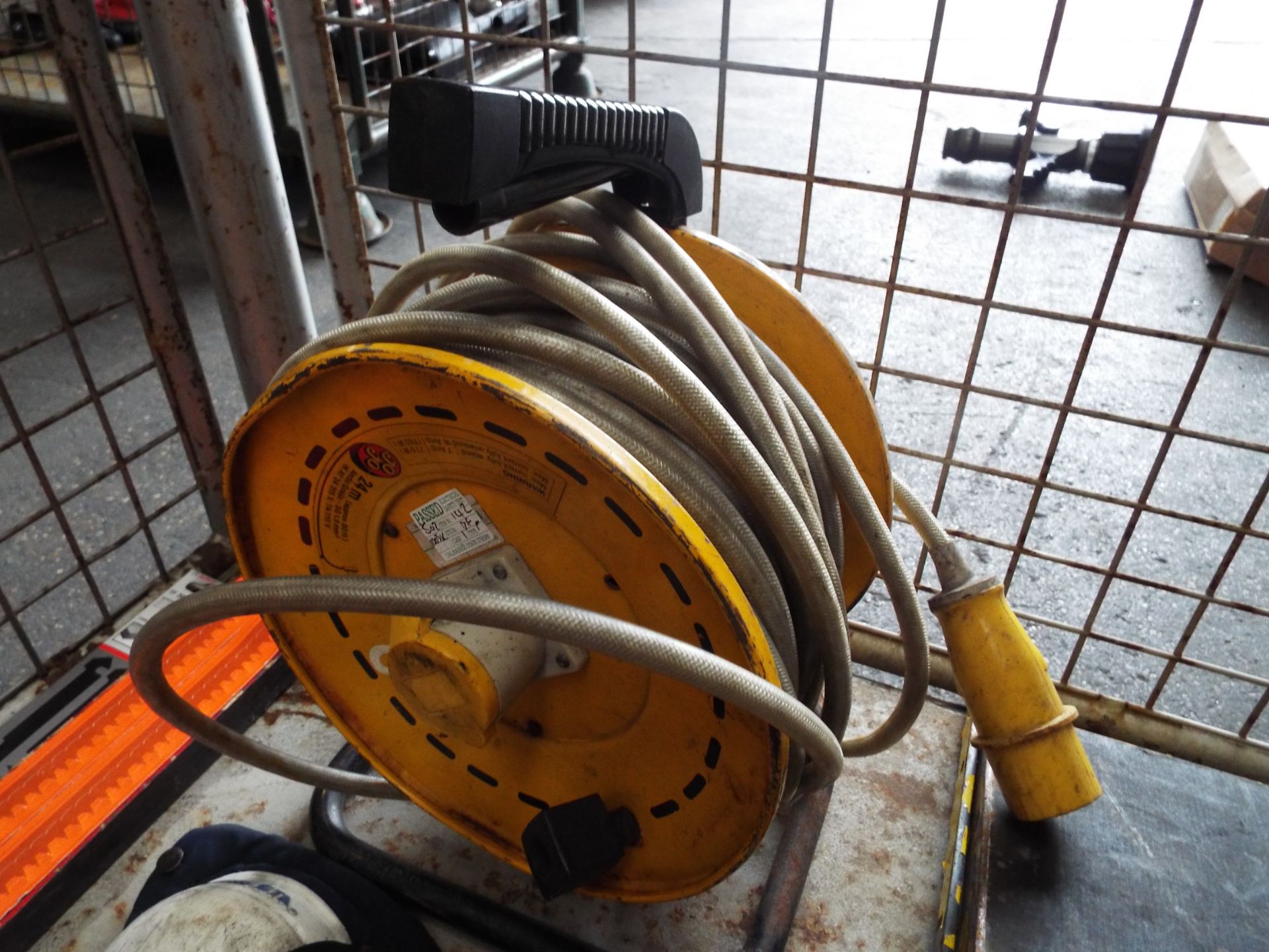 Mixed Stillage of Tools and Equipment inc. Work Platforms, Tools, Safety Equipment Cable Reel etc. - Image 2 of 8