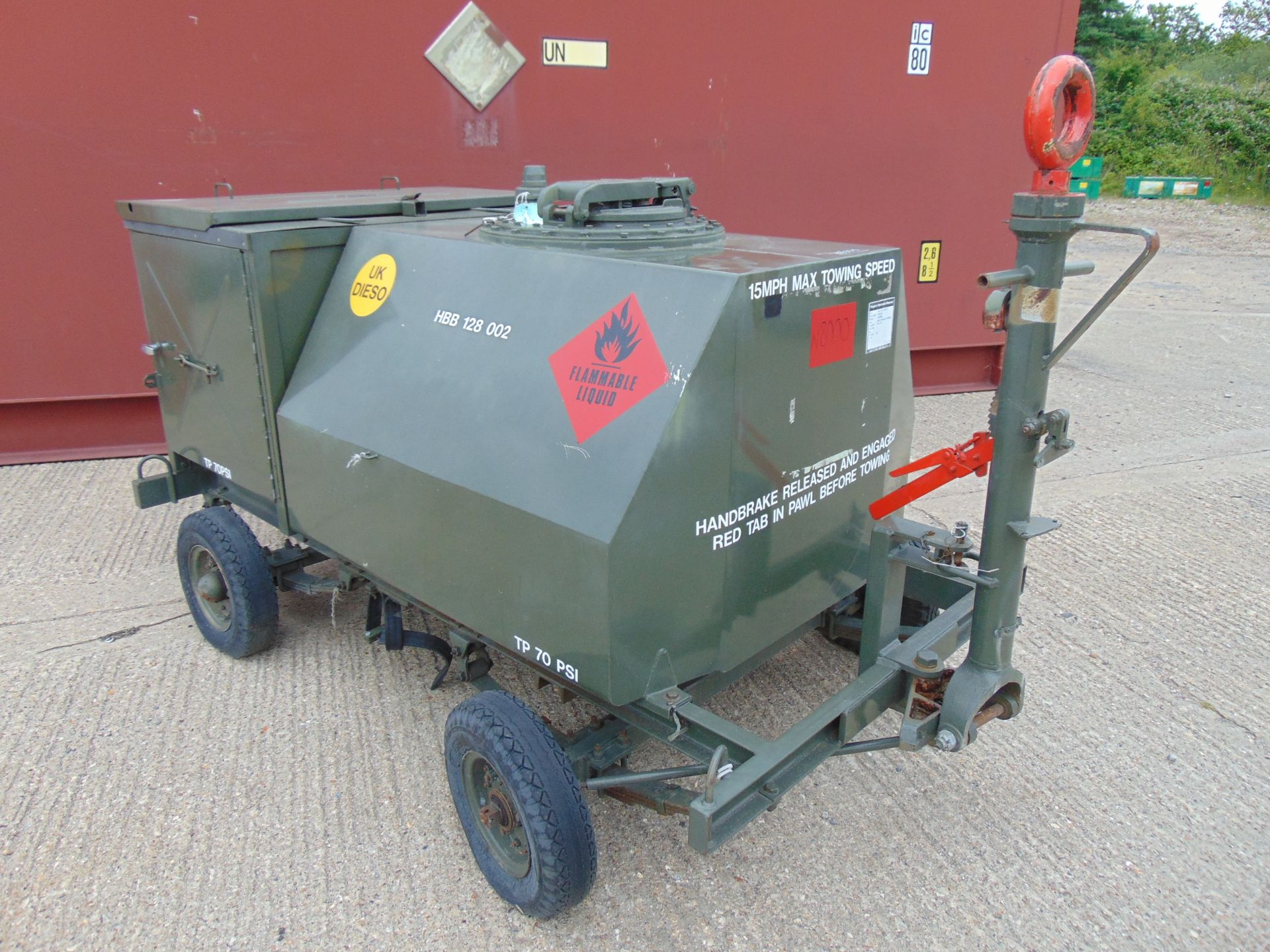 Oldbury MK4 Diesel Fuel Replenishment Trolley