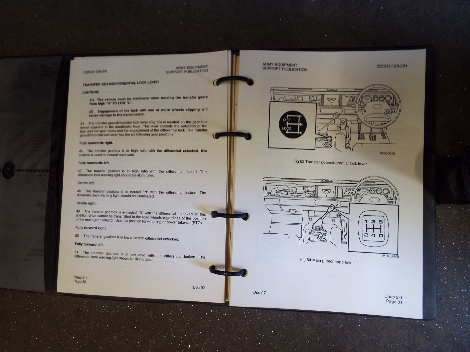 Extremely Rare Military Land Rover WOLF Operating Manual - Image 7 of 10