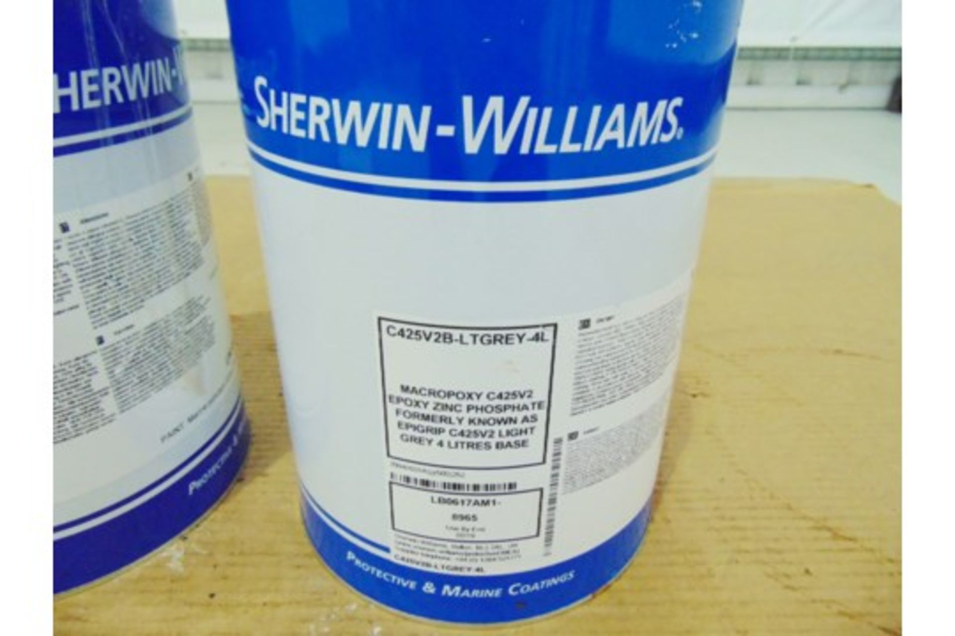 1 x Sherwin-Williams 2 Pack 5L Macropoxy C425V2 & 1 x Sherwin-Williams M922MB 4L 2 Pack Macropoxy - Image 2 of 6