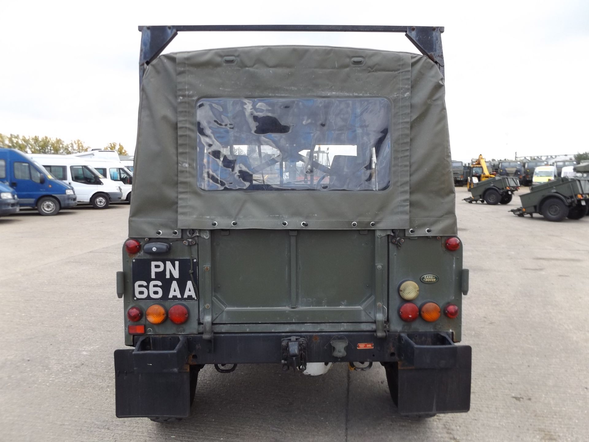 Very Rare Royal Marines Winter/Water Land Rover Wolf 90 Soft Top - Image 7 of 25