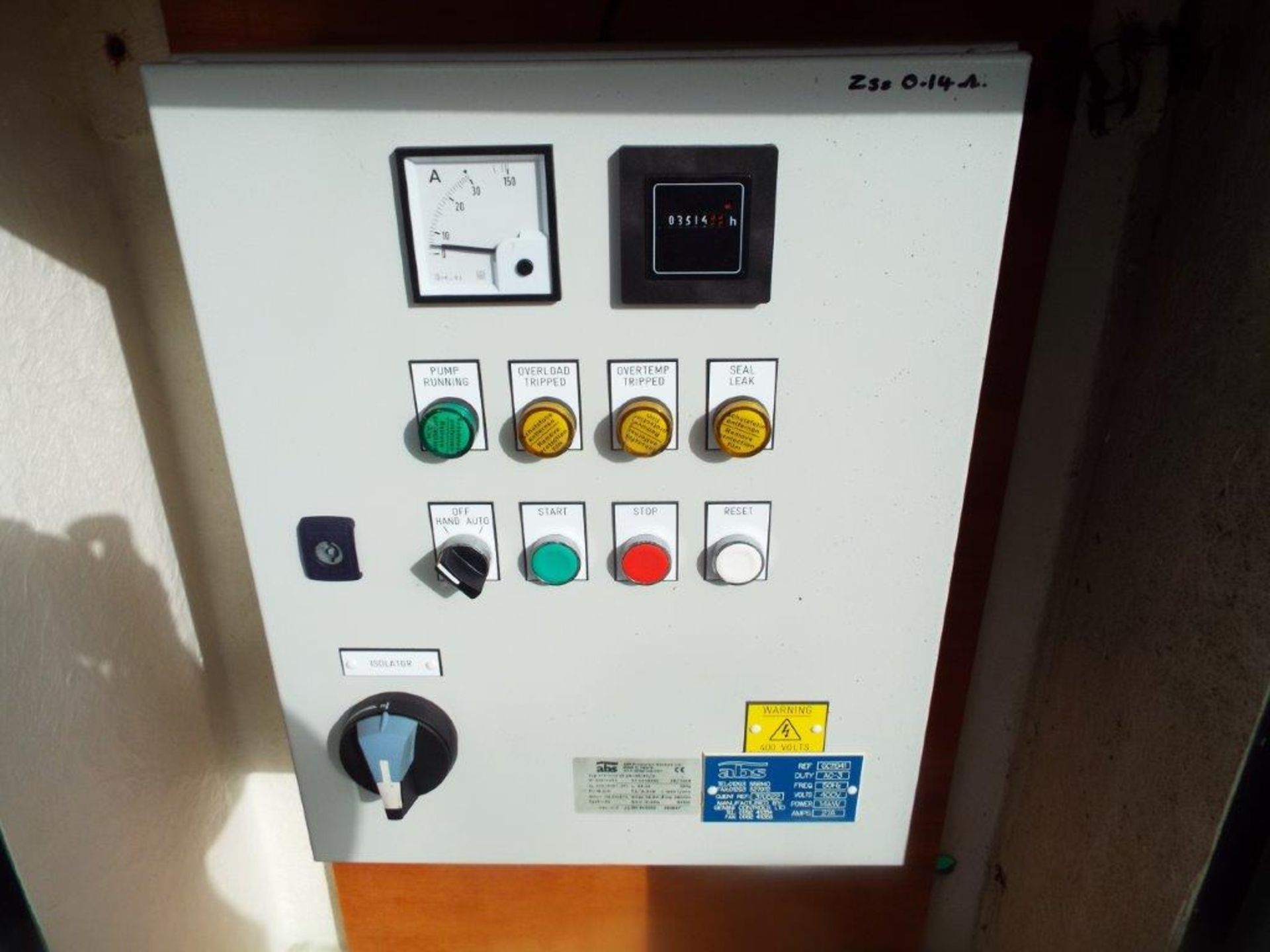 2 x Heavy Duty Electrical Boxes with 400V Control Panels - Image 8 of 10