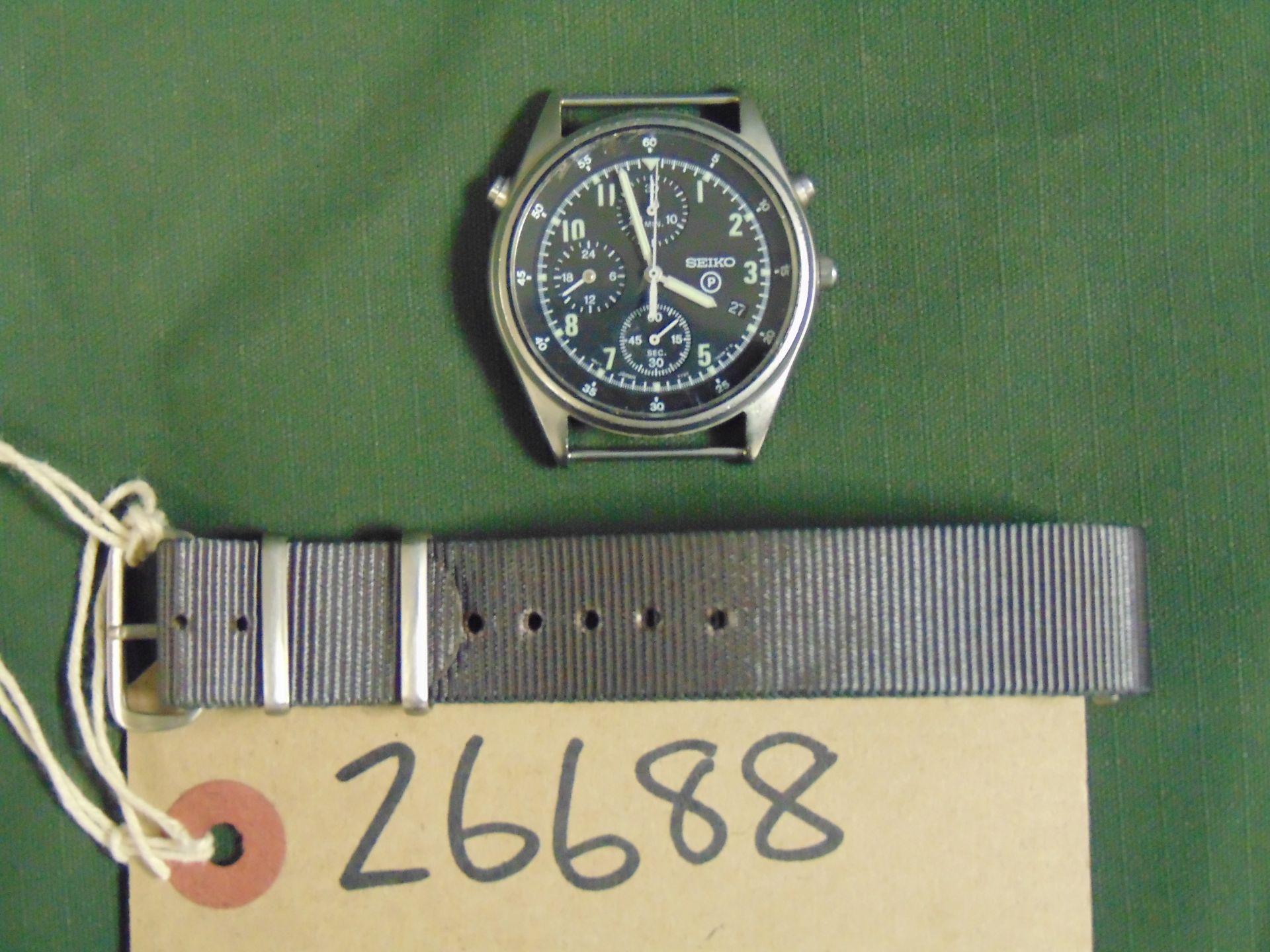 You are bidding on a Seiko Gen 2 Pilots Chrono Date 1995 - Image 4 of 6