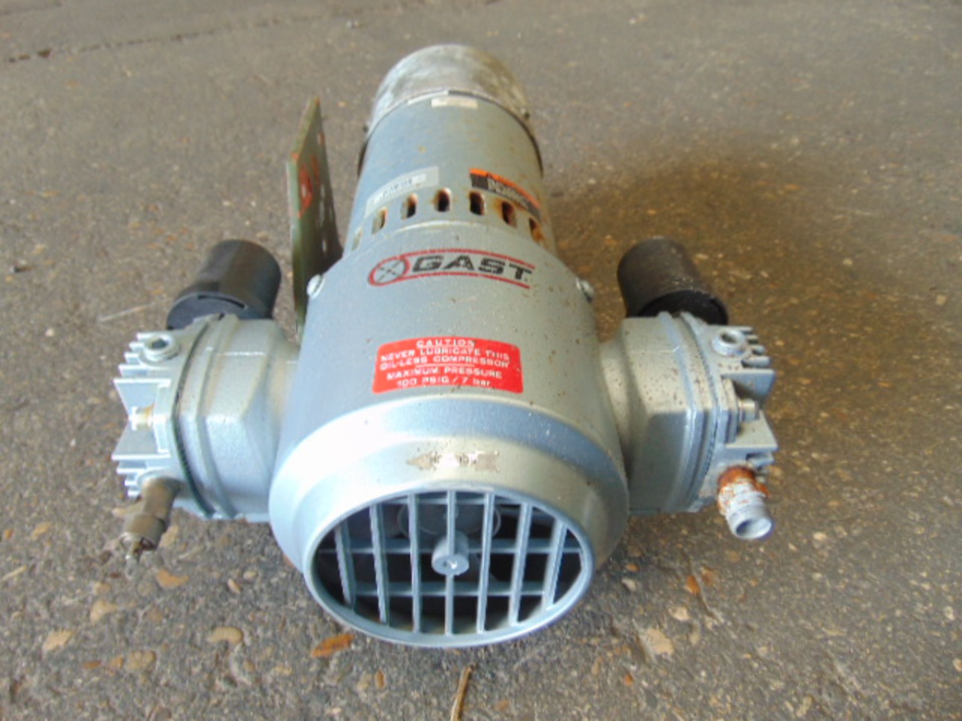 Gast 24V Compressor - Image 3 of 6