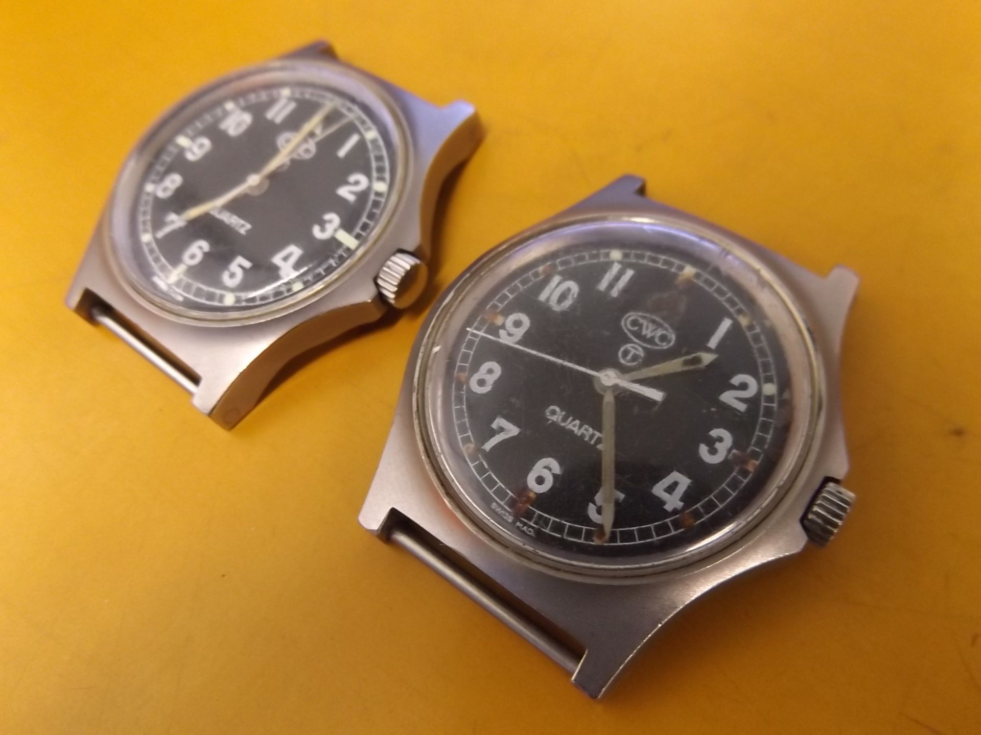 2 x Genuine British Army,CWC quartz wrist watches - Image 3 of 4